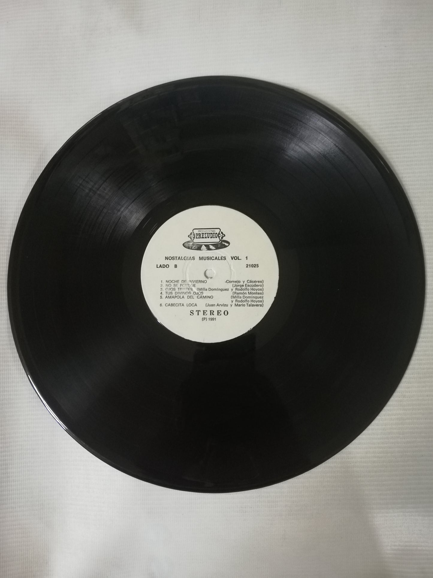 LP NOSTALGIAS MUSICALES - NOSTALGIAS MUSICALES VOL. 1