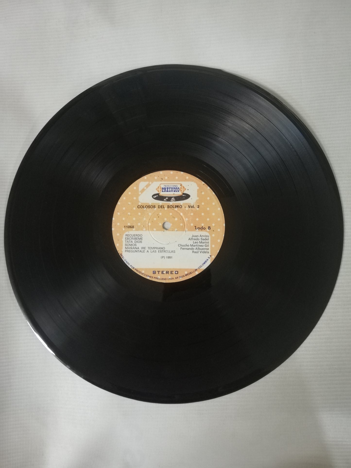 LP COLOSOS DEL BOLERO - COLOSOS DEL BOLERO VOL. 2