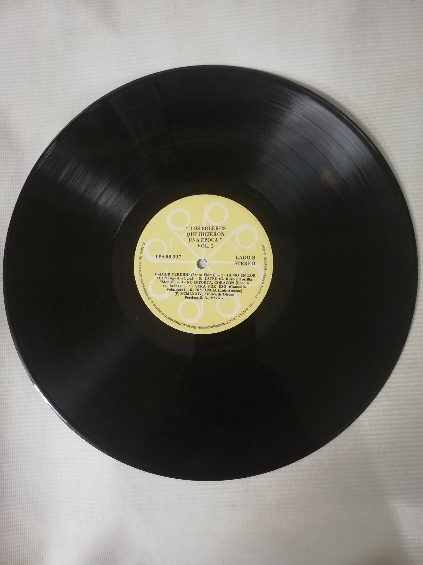 LP LOS BOLEROS QUE HICIERON UNA EPOCA - LOS BOLEROS QUE HICIERON UNA EPOCA VOL. 2