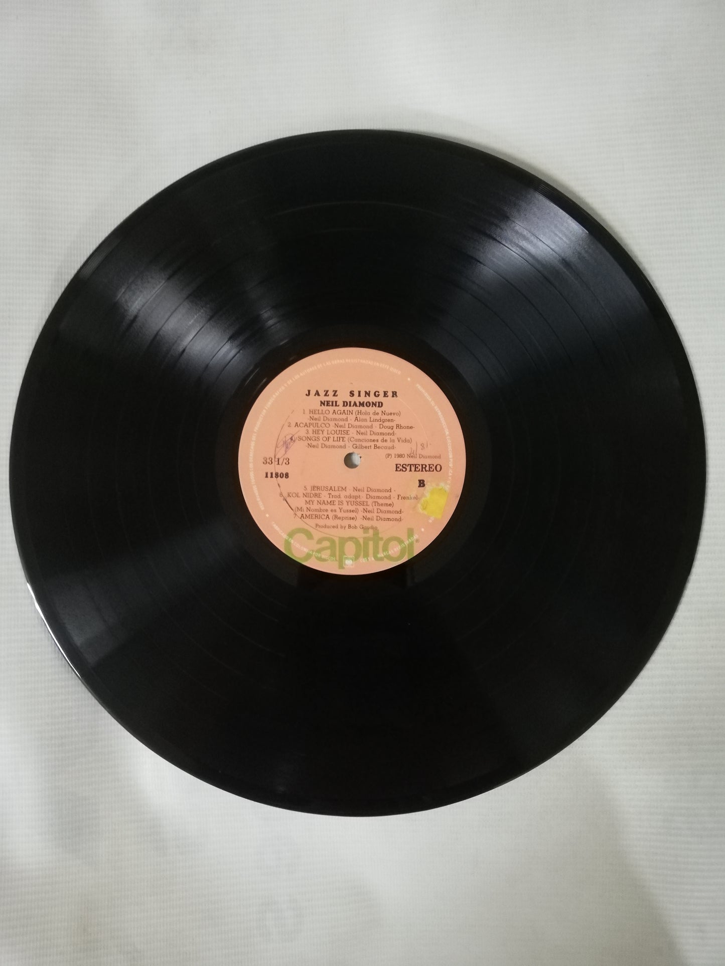 LP NEIL DIAMOND - THE JAZZ SINGER