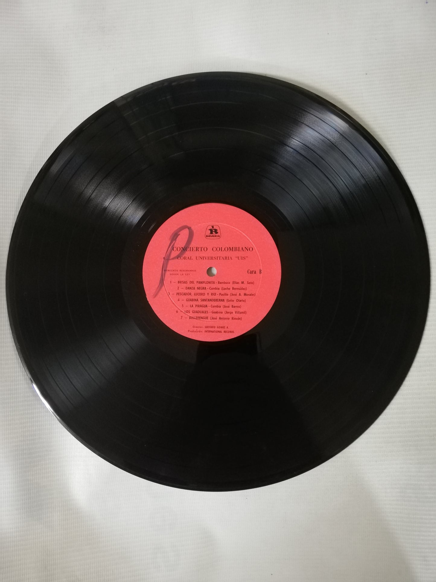 LP GRUPO CORAL DE LA UNVIERSIDAD INDUSTRIAL DE SANTANDER - CONCIERTO COLOMBIANO