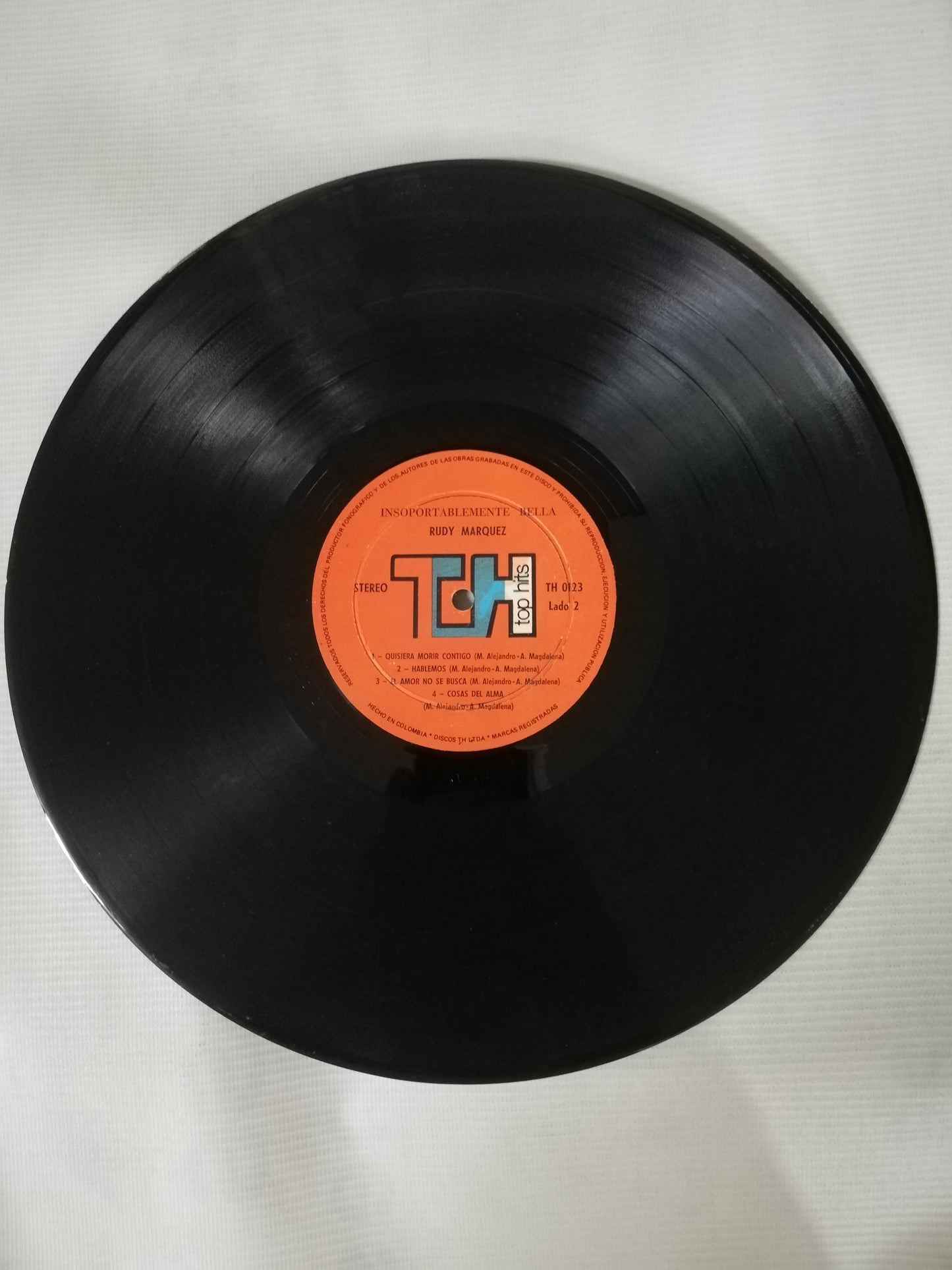 LP RUDY MARQUEZ - INSOPORTABLEMENTE BELLA