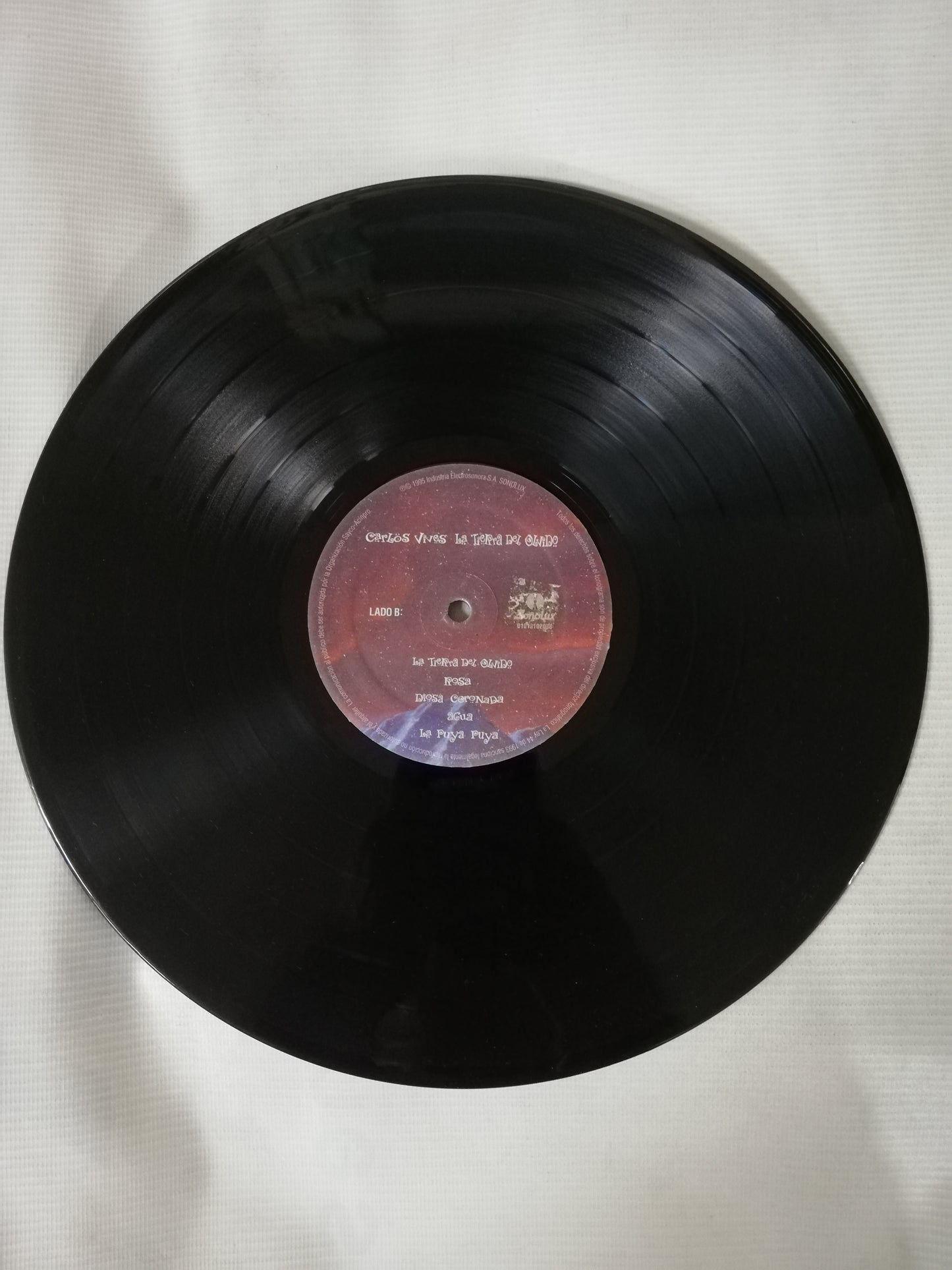 LP CARLOS VIVES - LA TIERRA DEL OLVIDO