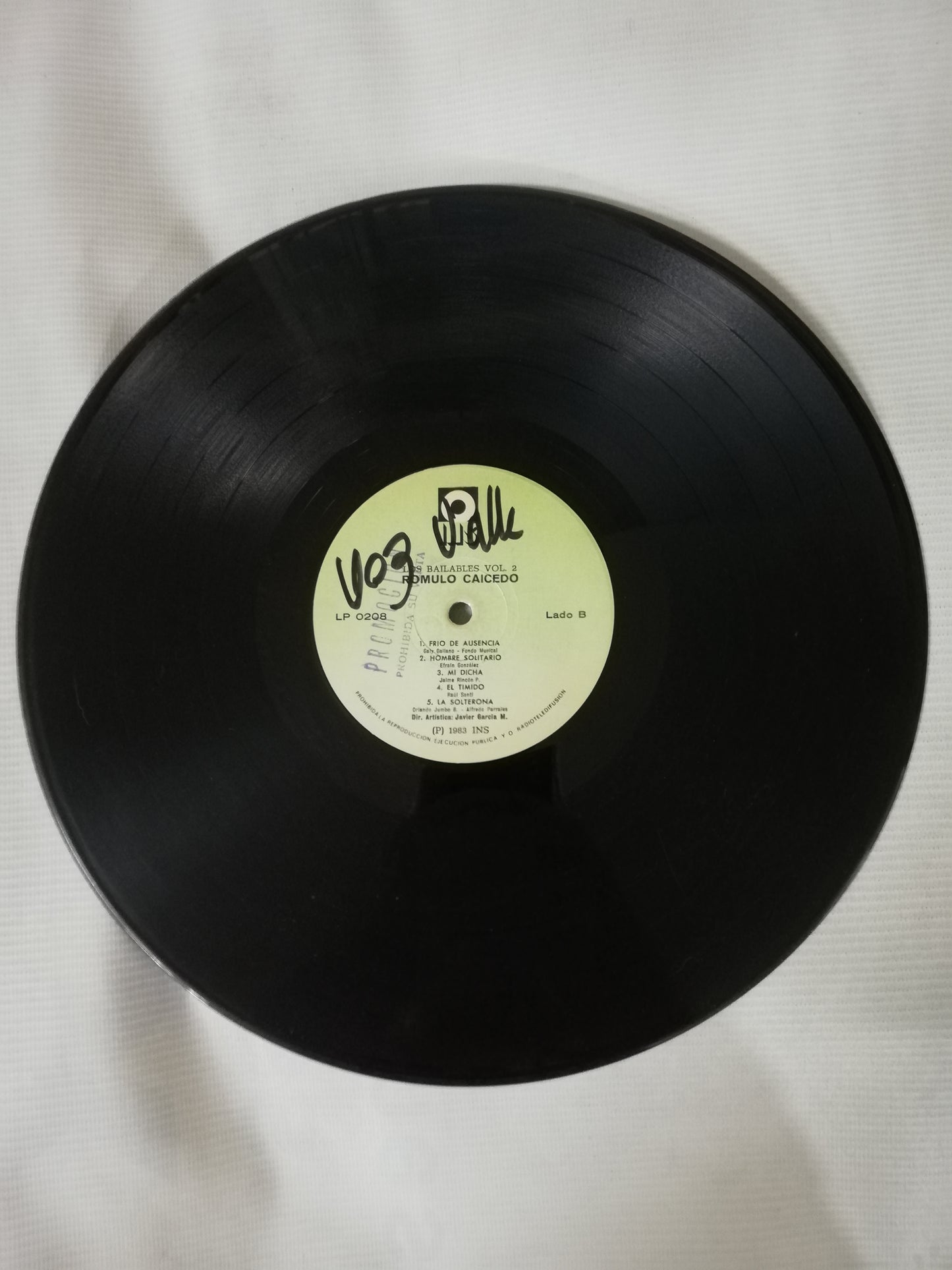 LP ROMULO CAICEDO - LOS BAILABLES VOL. 2