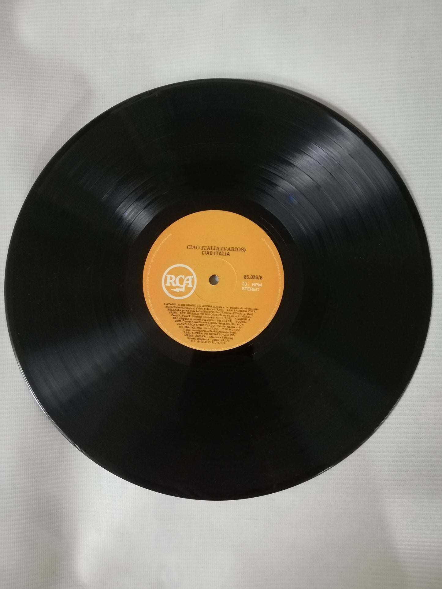 LP CIAO ITALIA - VARIOS INTÉRPRETES