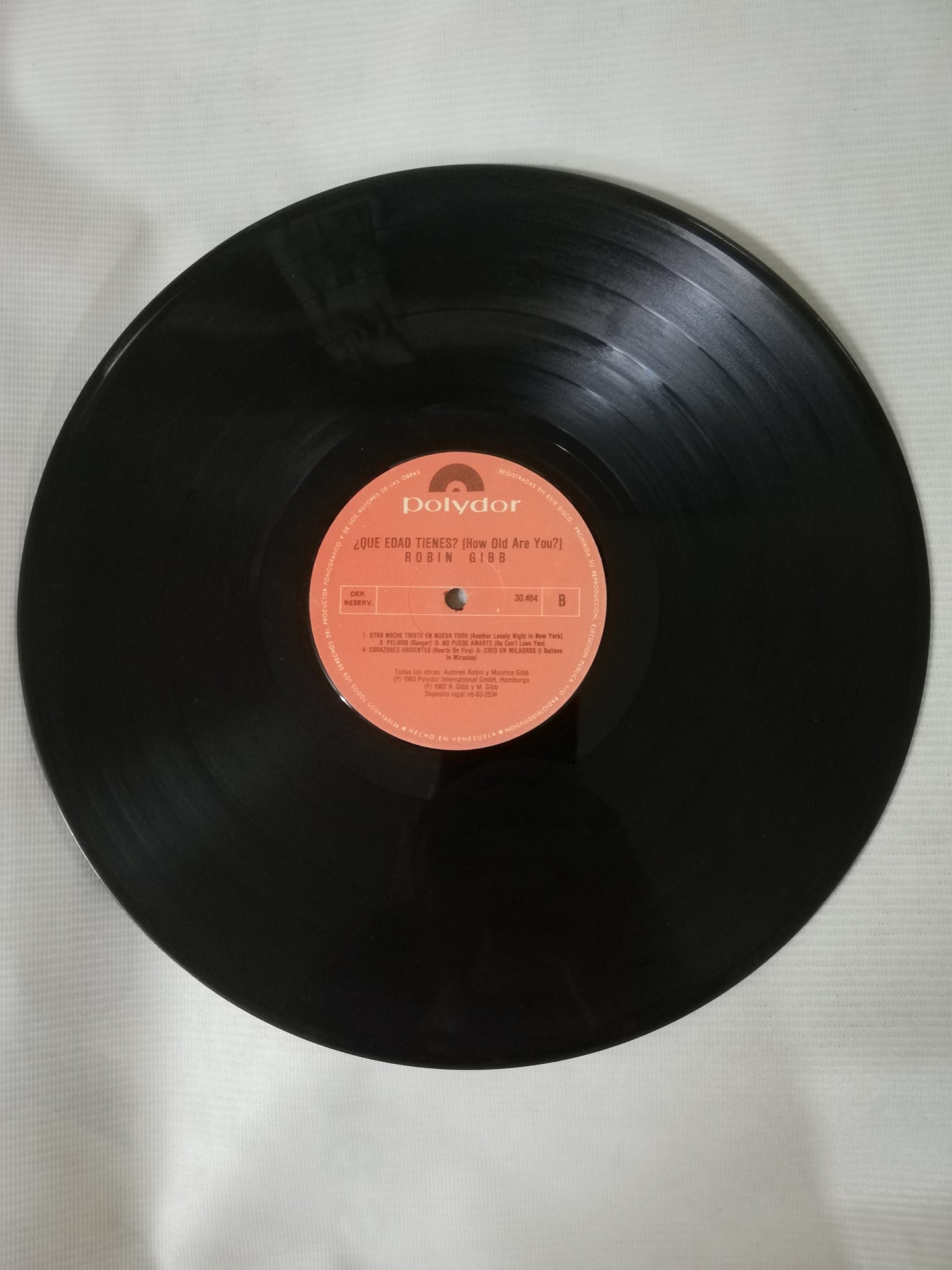 LP ROBIN GIBB - HOW OLD ARE YOU?