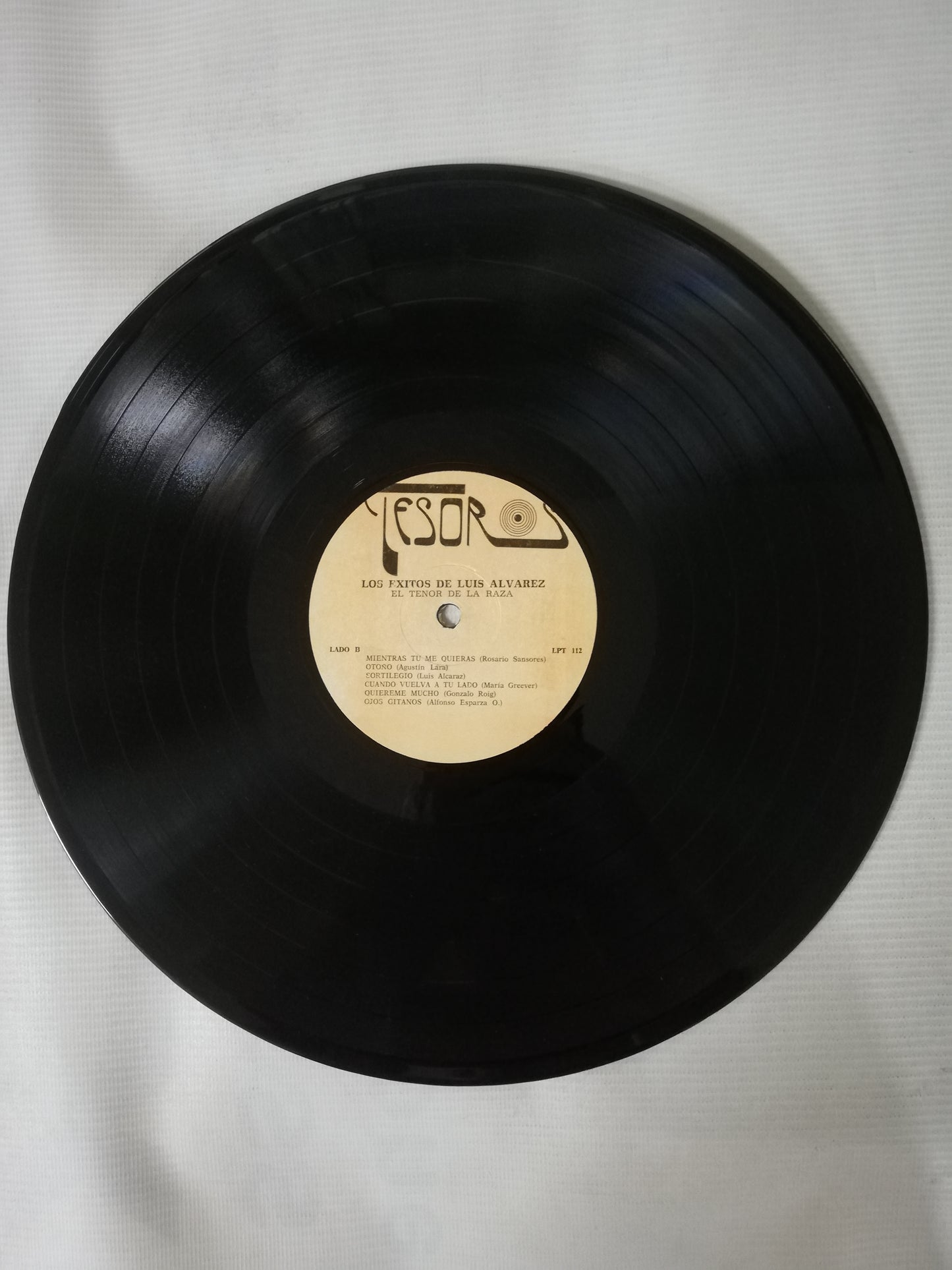 LP LUIS ALVAREZ - LOS EXITOS DE LUIS ALVAREZ "EL TENOR DE LA RAZA"