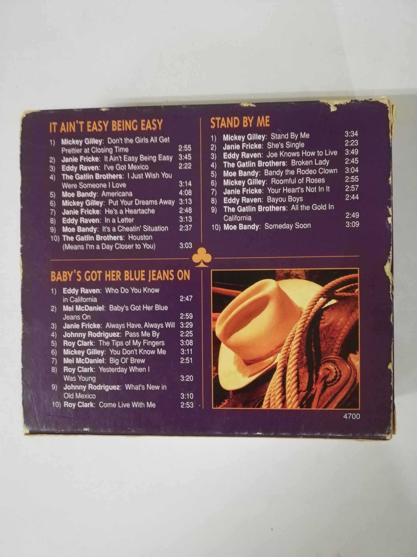 CD COUNTRY GREATS - VARIOS INTÉRPRETES - CD X 3