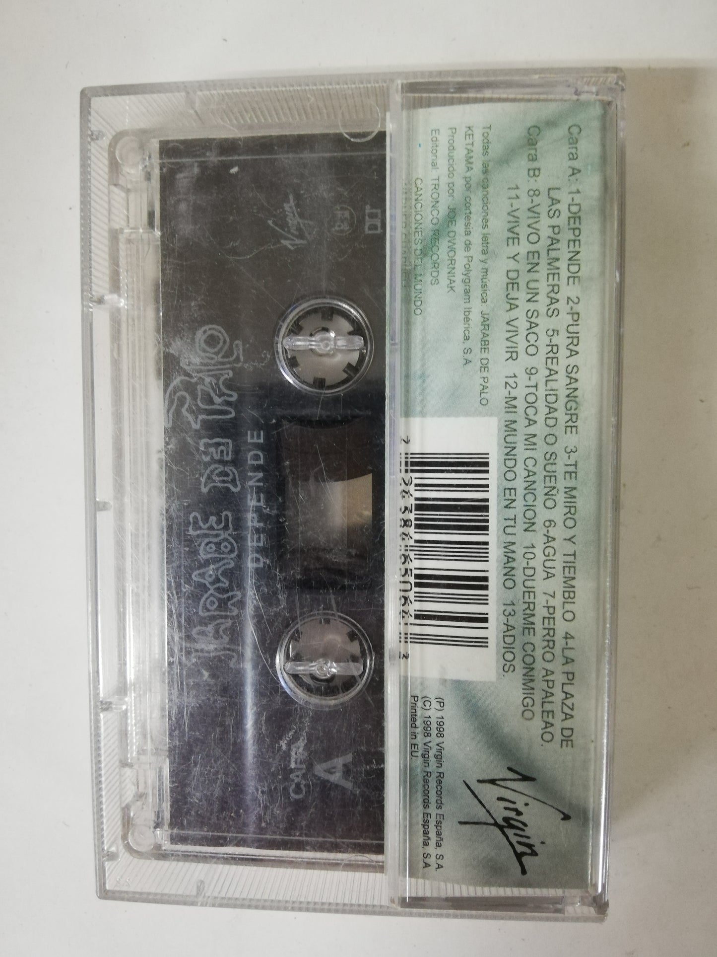 CASSETTE JARABE DE PALO - DEPENDE