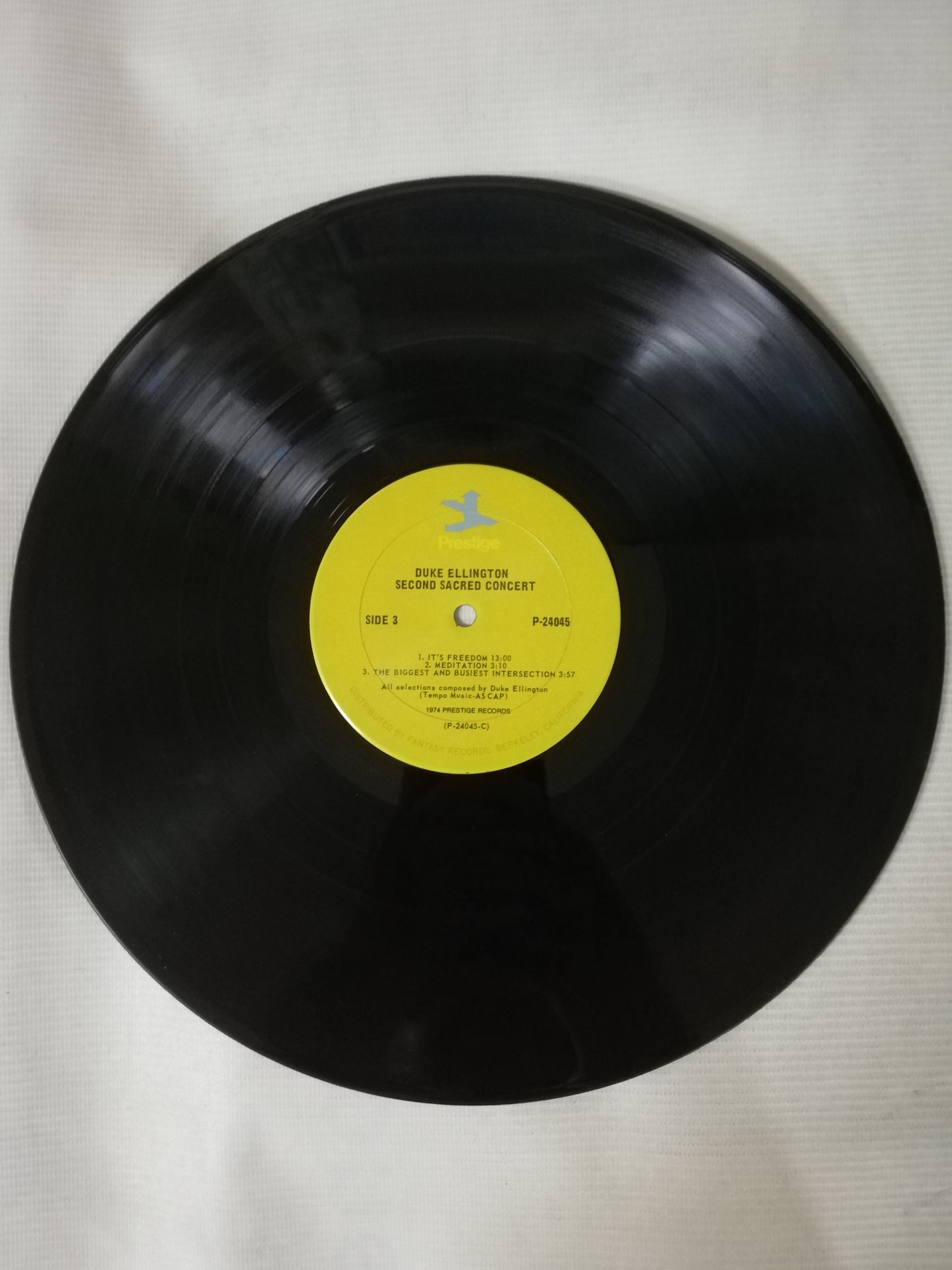 LP DUKE ELLINGTON - SECOND SACRED CONCERT - VINYL X 2