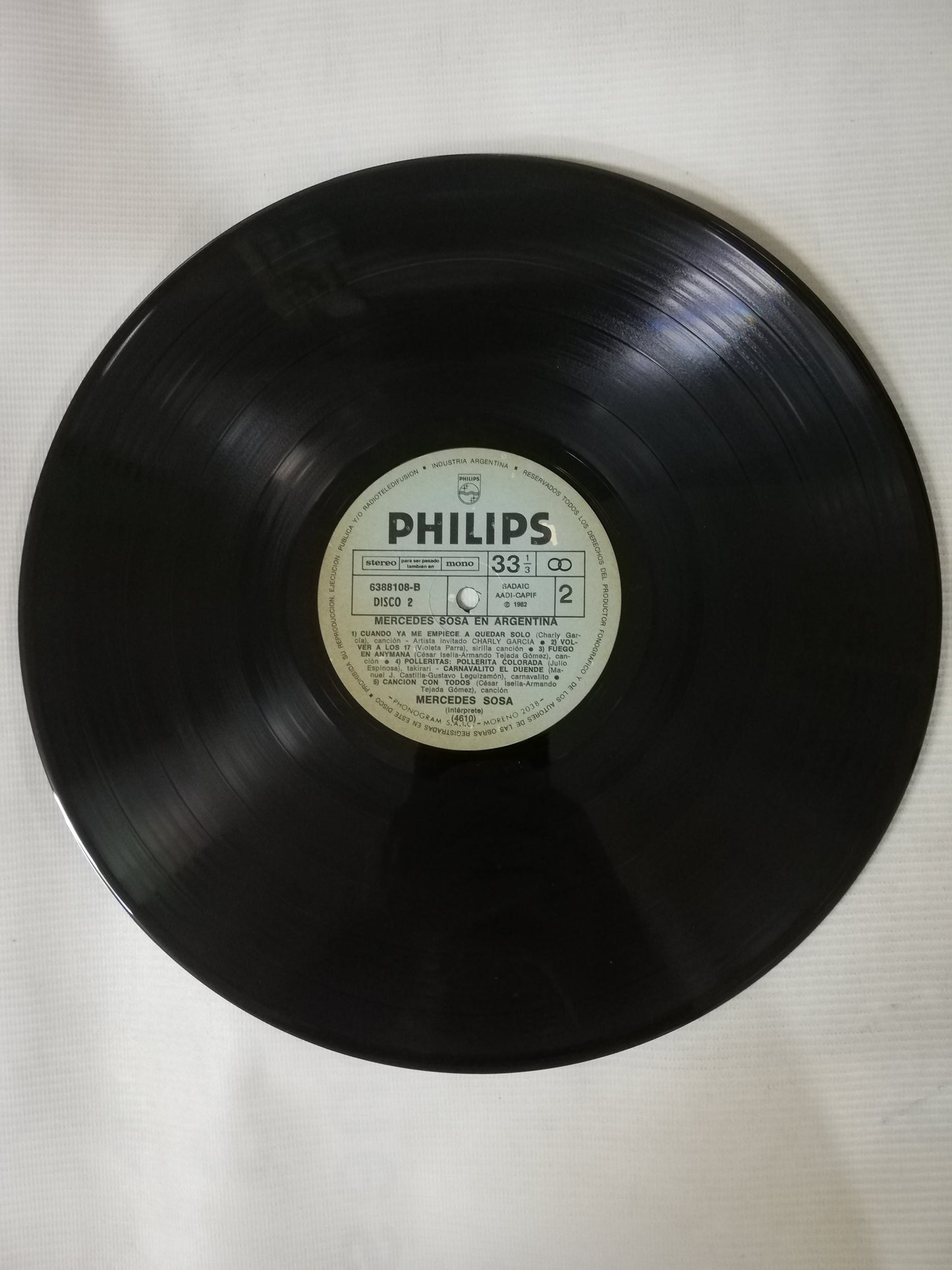 LP MERCEDES SOSA - MERCEDES SOSA EN ARGENTINA, GRABADO EN VIVO EN EL TEATRO OPERA DE BUENOS AIRES - VINYL X 2