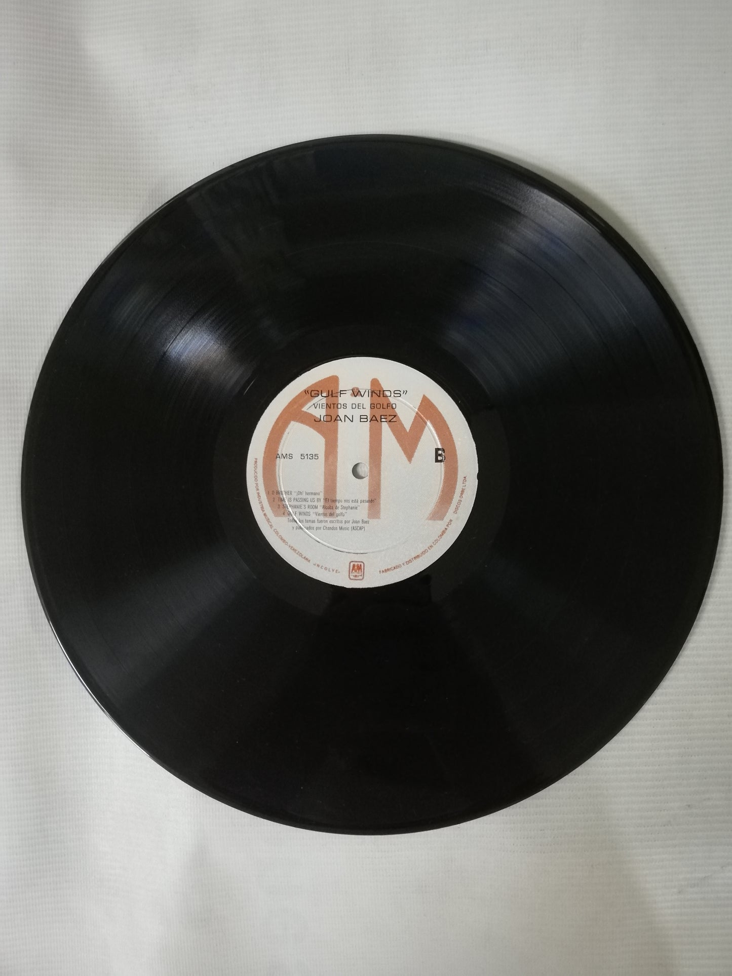 LP JOAN BAEZ - GULF WINDS