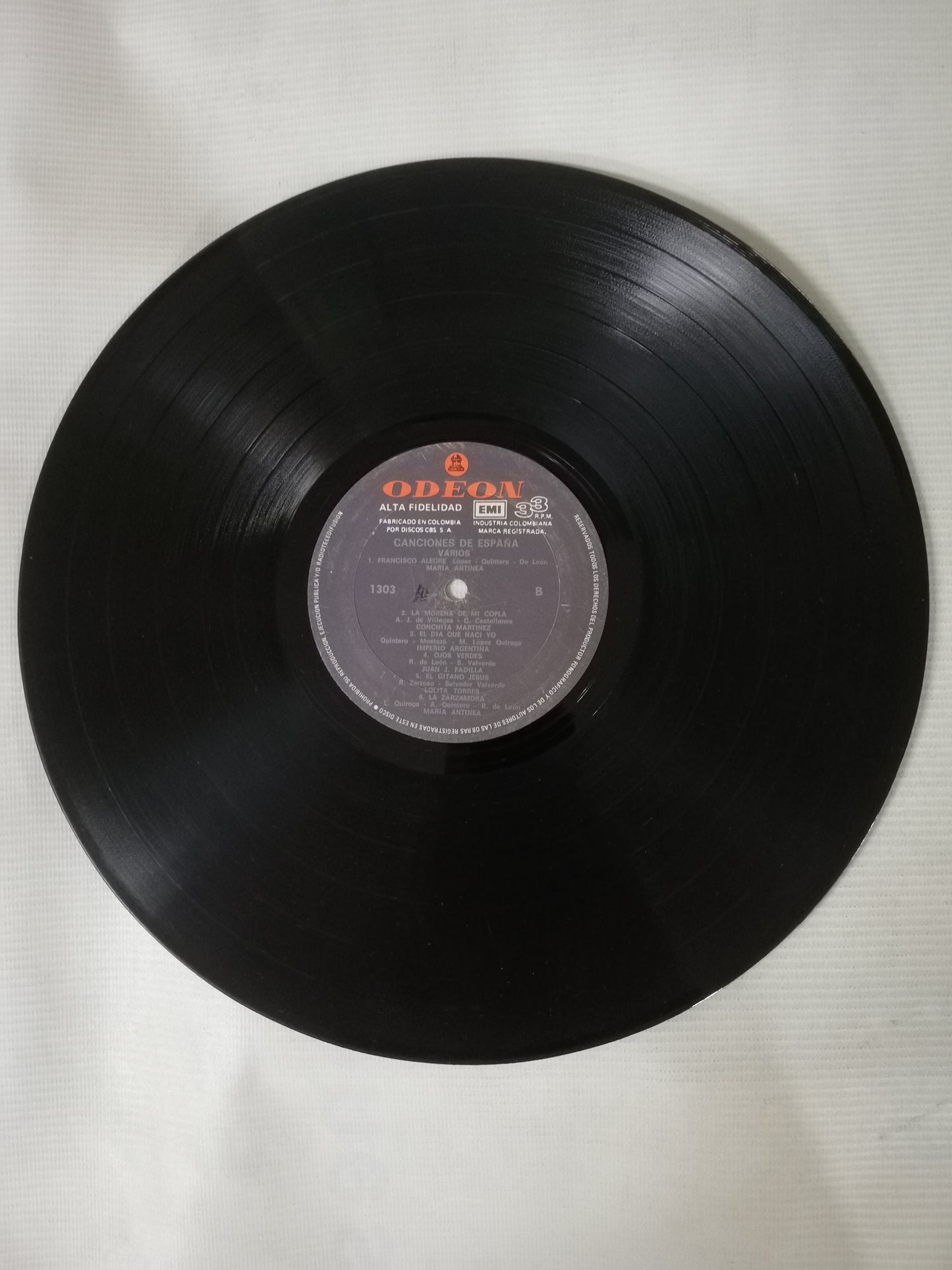 LP CANCIONES DE ESPAÑA - VARIOS INTÉRPRETES