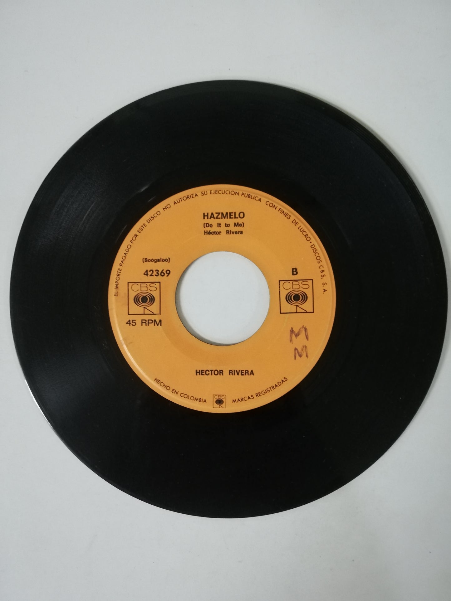 VINILO HECTOR RIVERA - EN LA FIESTA / HAZMELO