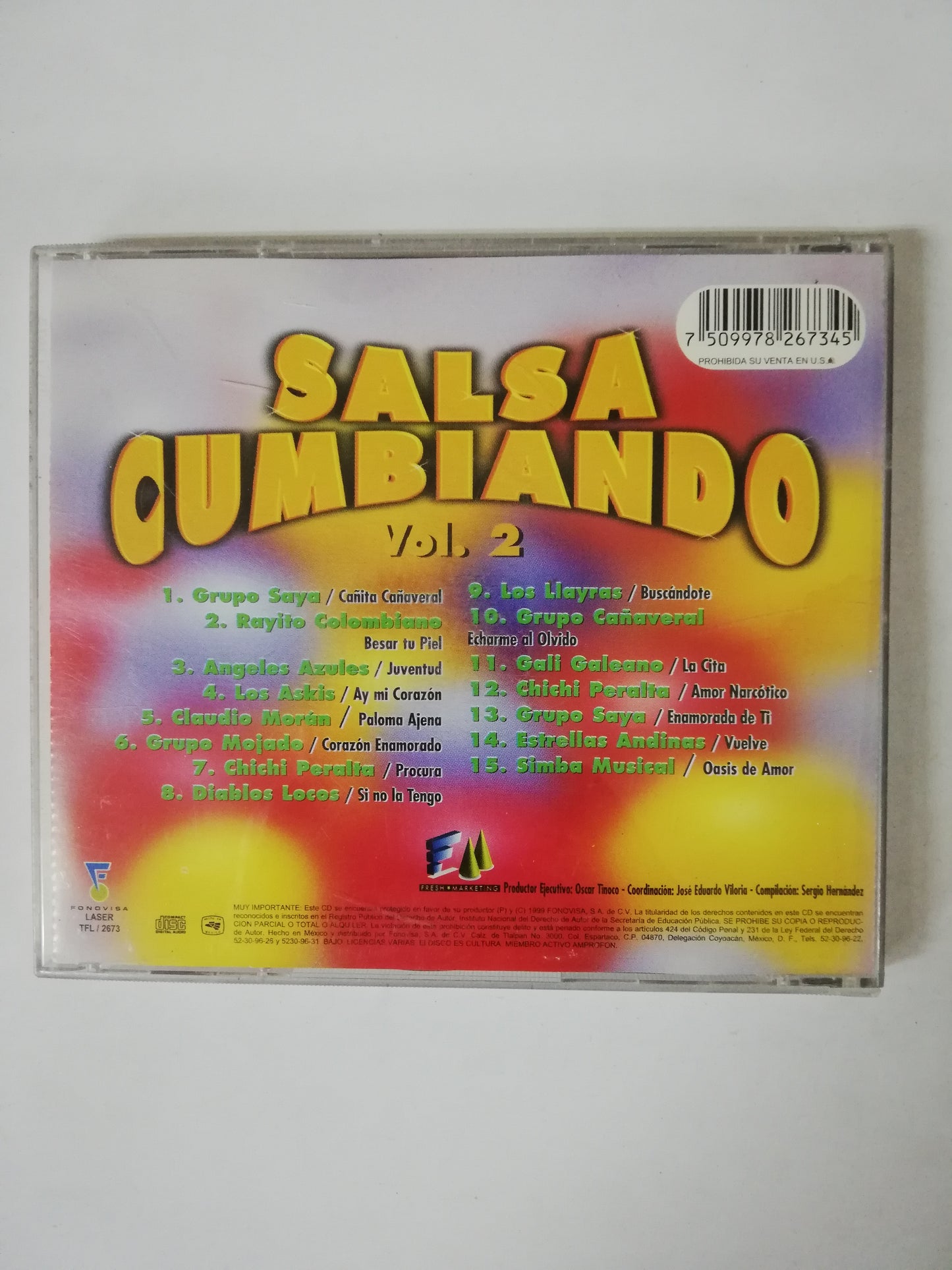 CD SALSA CUMBIANDO - VARIOS INTÉRPRETES