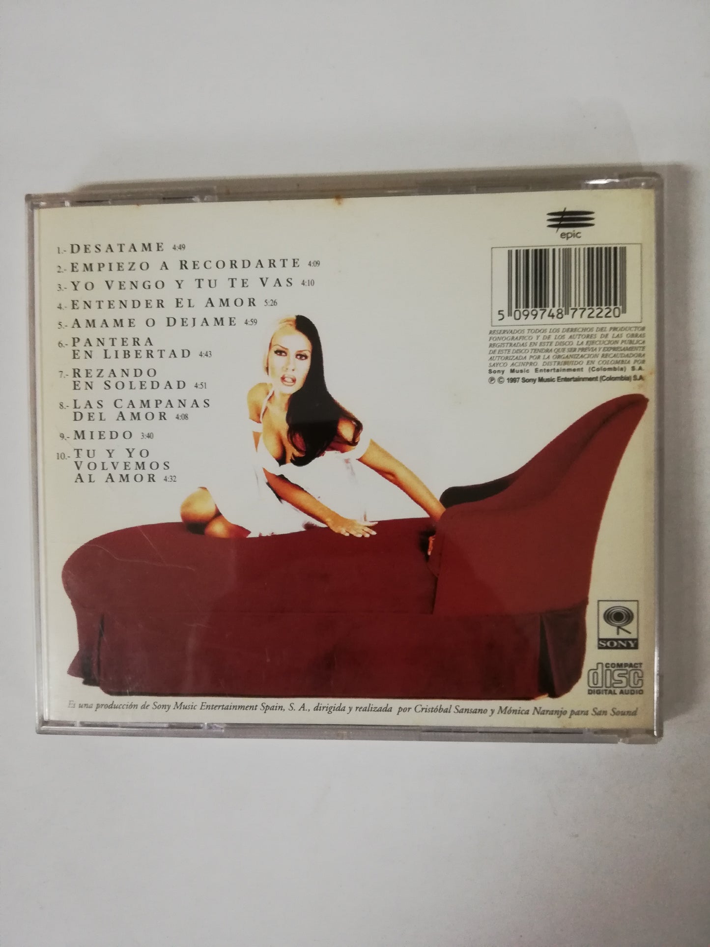 CD MÓNICA NARANJA - PALABRAS DE MUJER