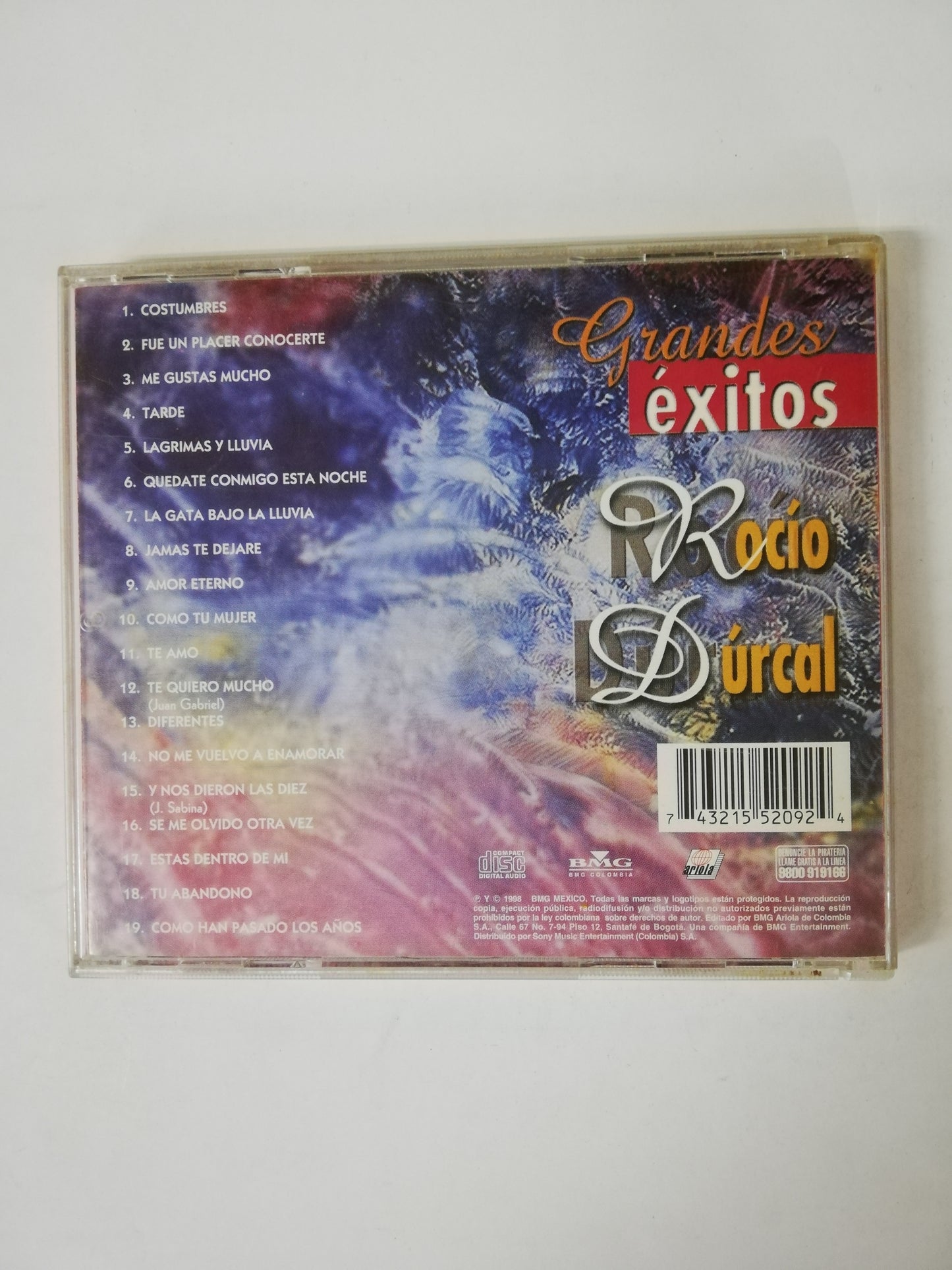 CD ROCIO DURCAL - GRANDES EXITOS