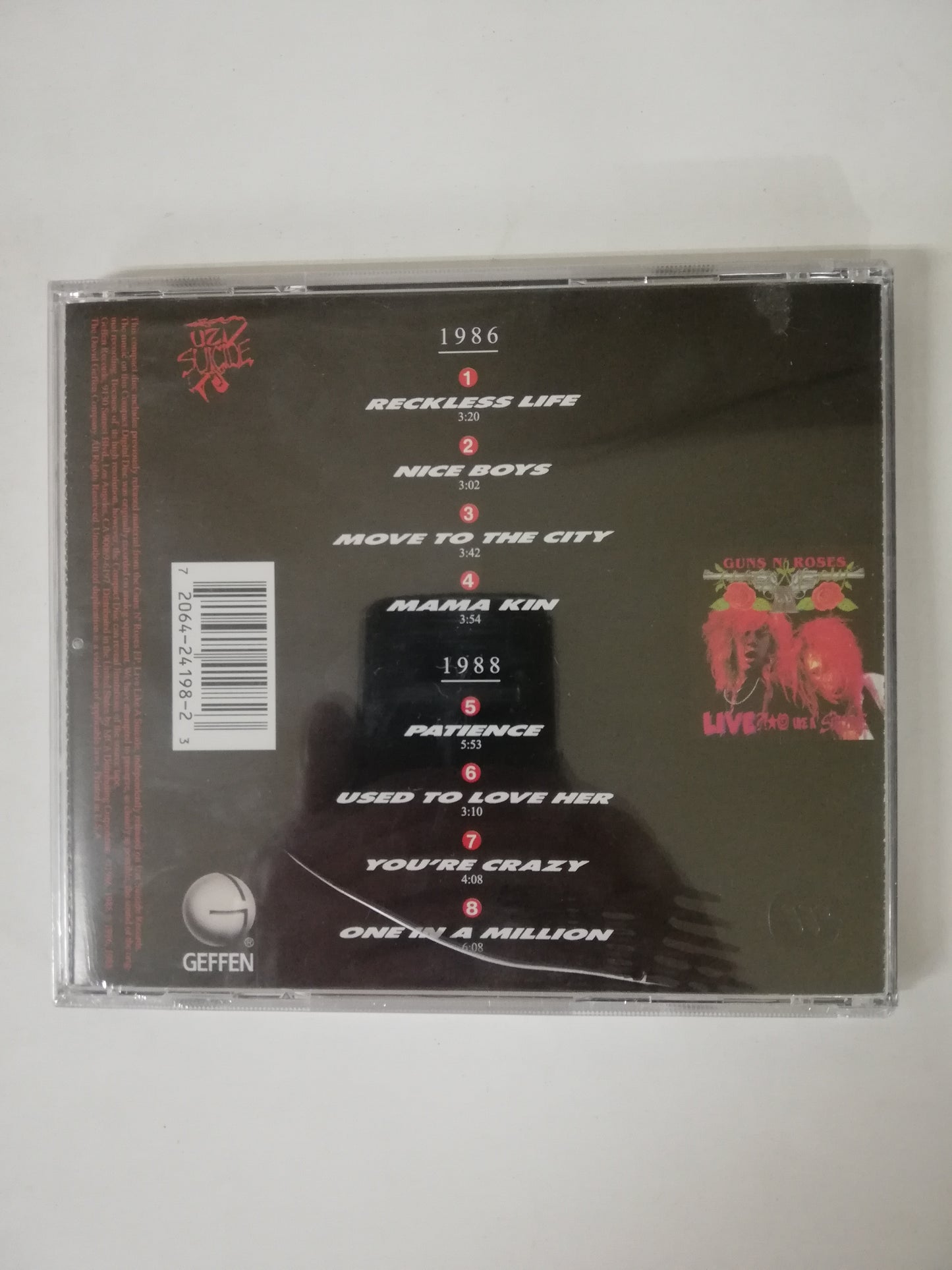 CD GUNS AND ROSES - LIES