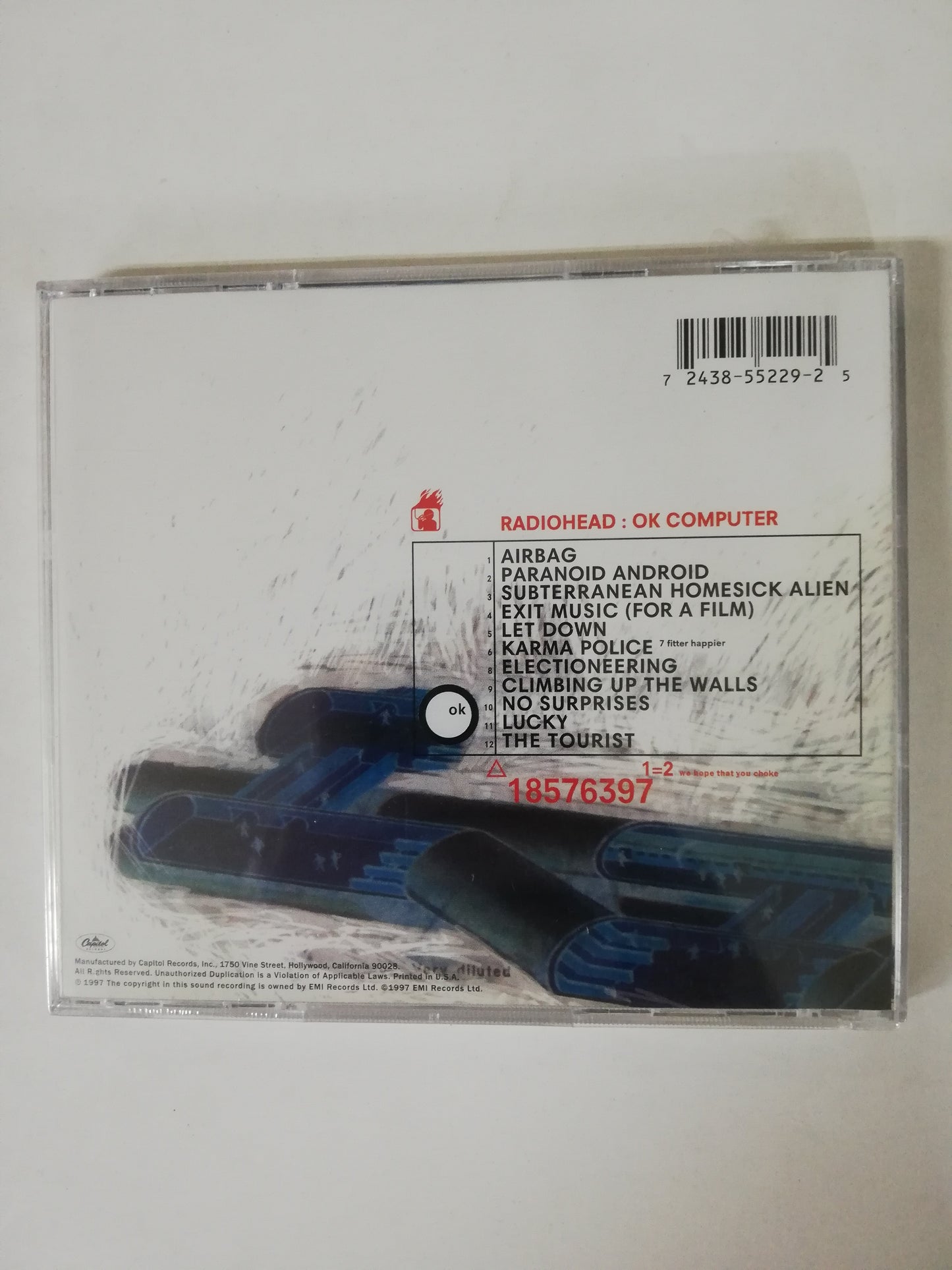 CD RADIOHEAD - OK COMPUTER