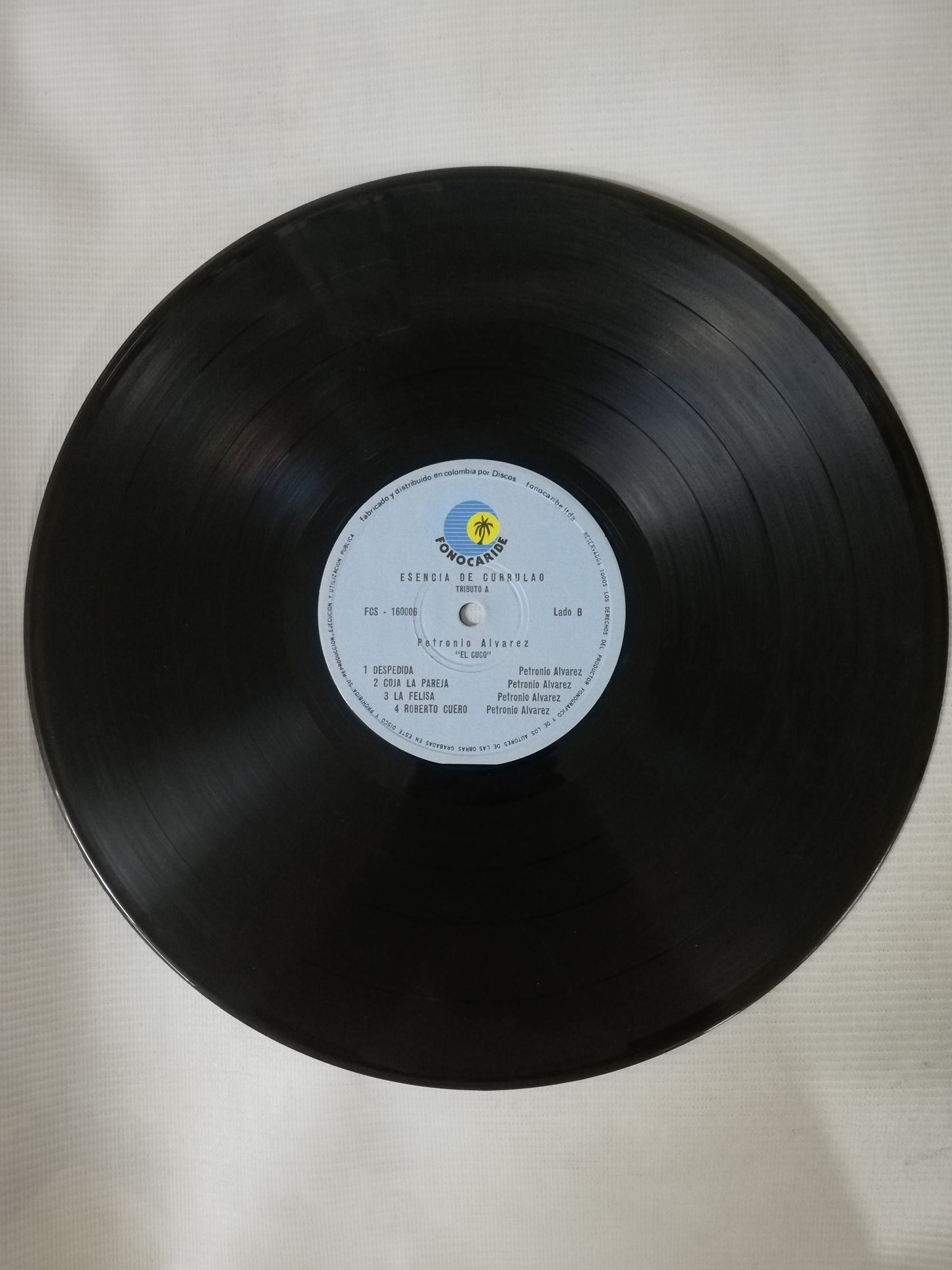 LP TRIBUTO A PETRONIO ALVAREZ "EL CUCO" - ESENCIA DE CURRULAO