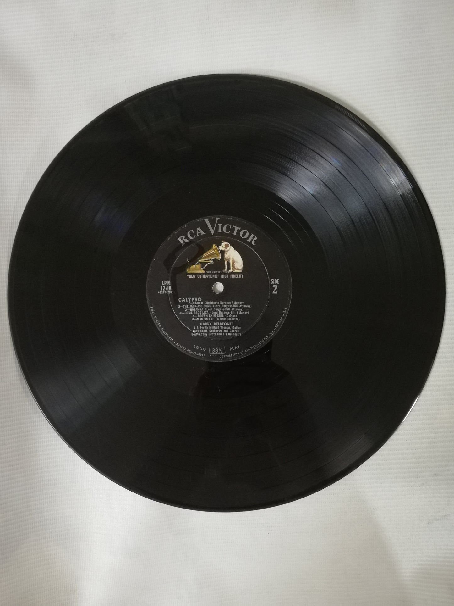 LP HARRY BELAFONTE - CALYPSO