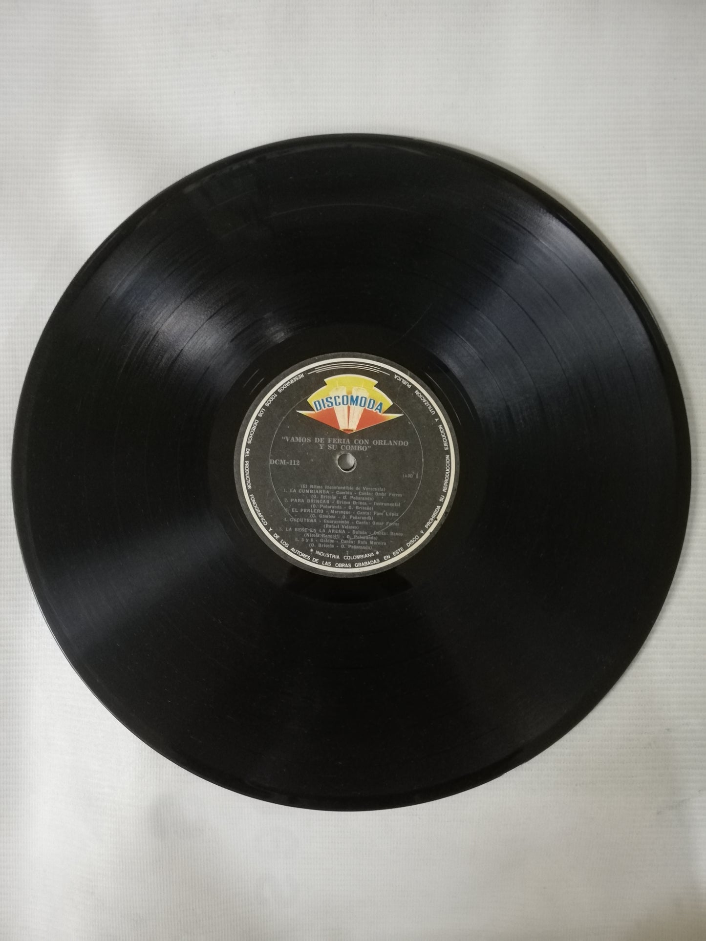 LP ORLANDO Y SU COMBO - VAMONOS DE FERIA