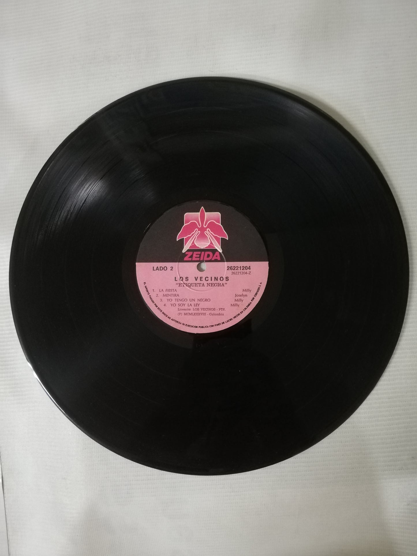 LP LOS VECINOS - ETIQUETA NEGRA EDICIÓN ESPECIAL