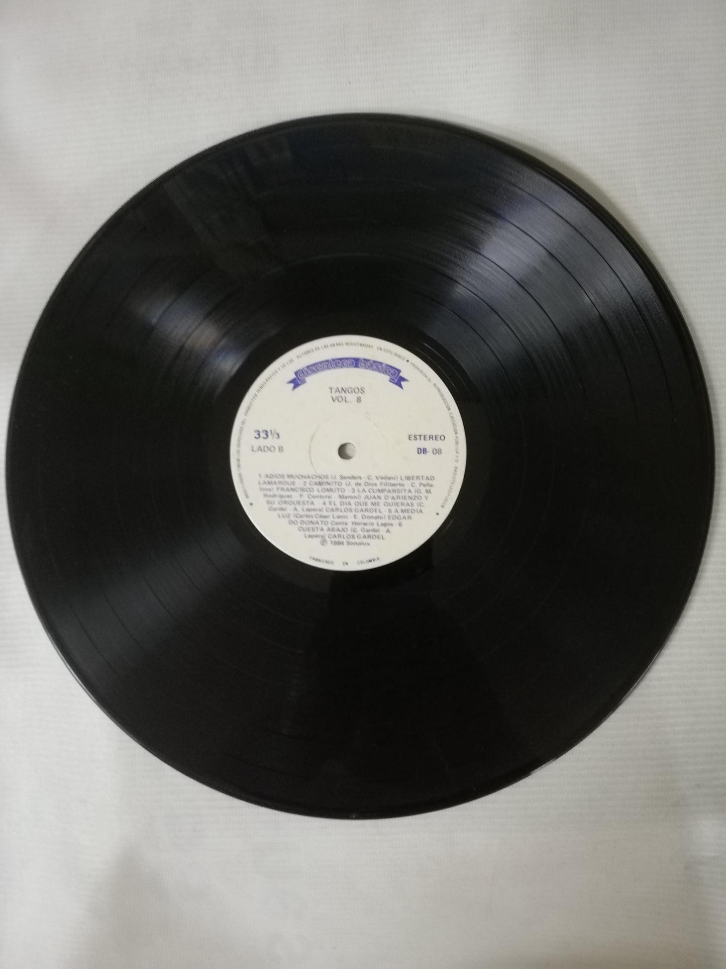 LP TANGOS - DISCOTECA BÁSICA VOL. 8