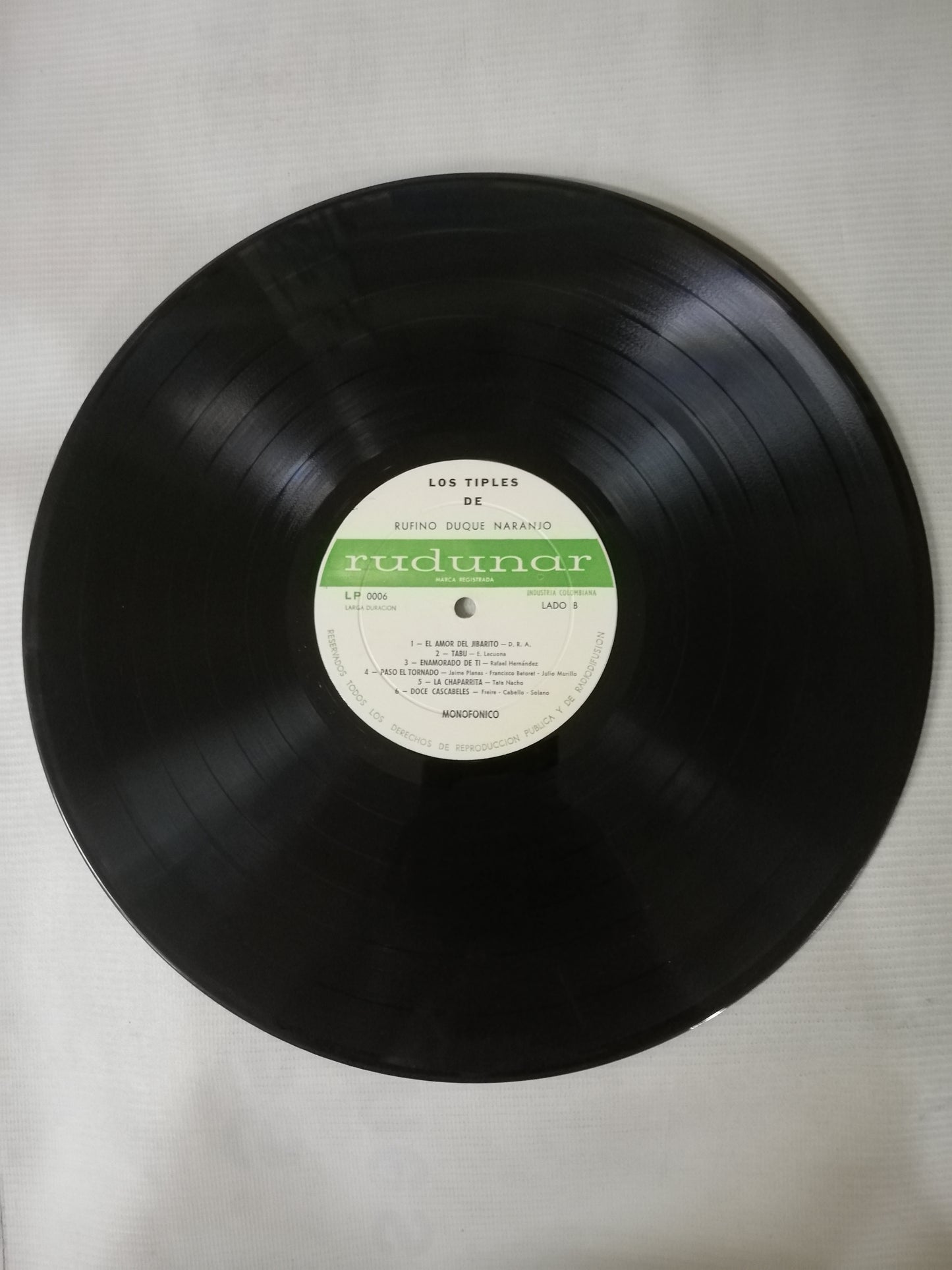 LP RUFINO DUQUE NARANJO - LOS TIPLES DE RUFINO DUQUE NARANJO