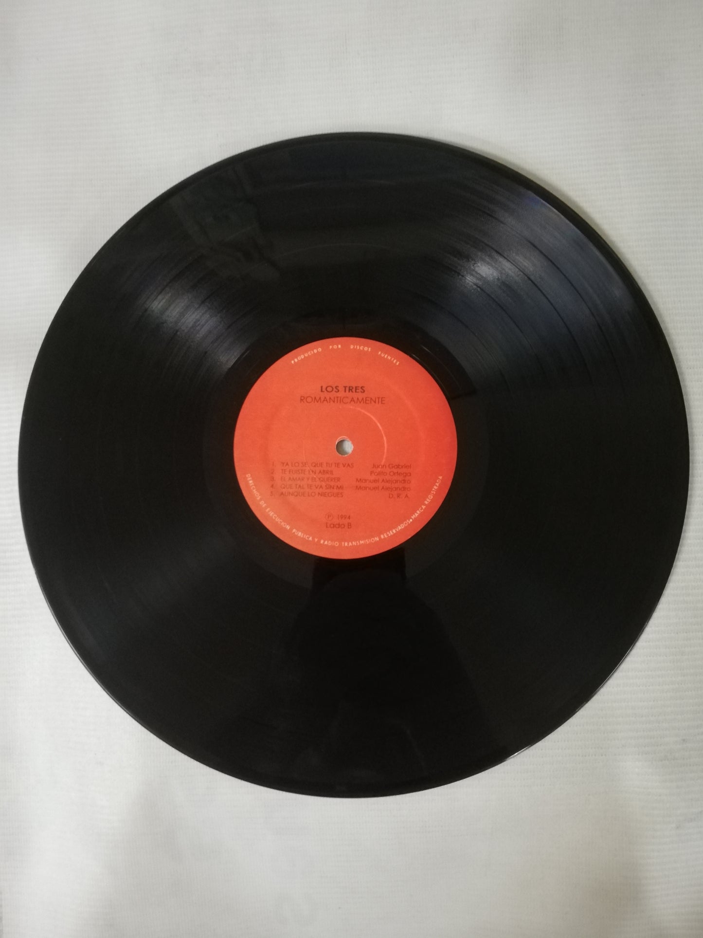 LP LOS TRES - ROMANTICAMENTE