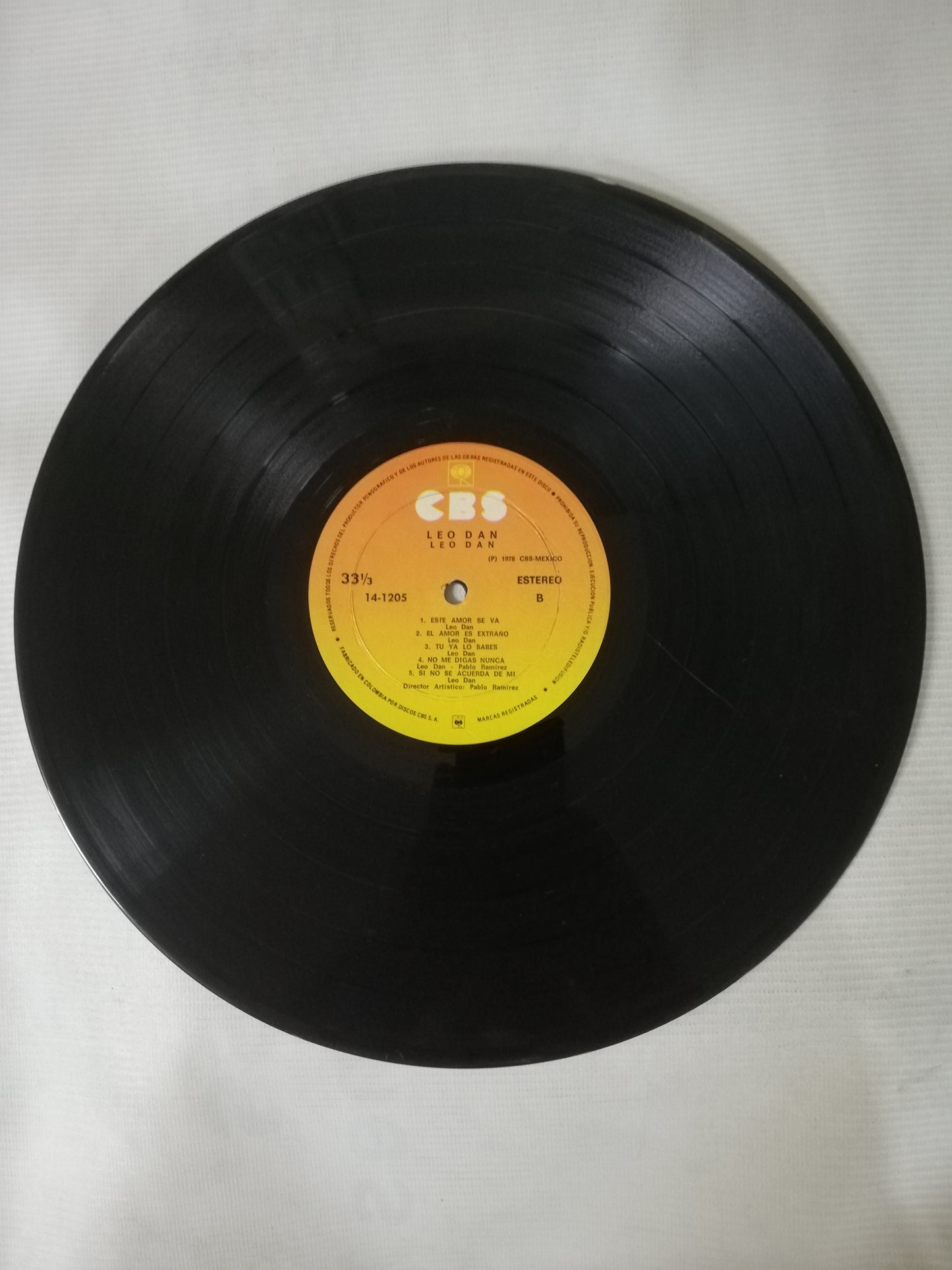 LP LEO DAN - XV AÑOS DE ORO