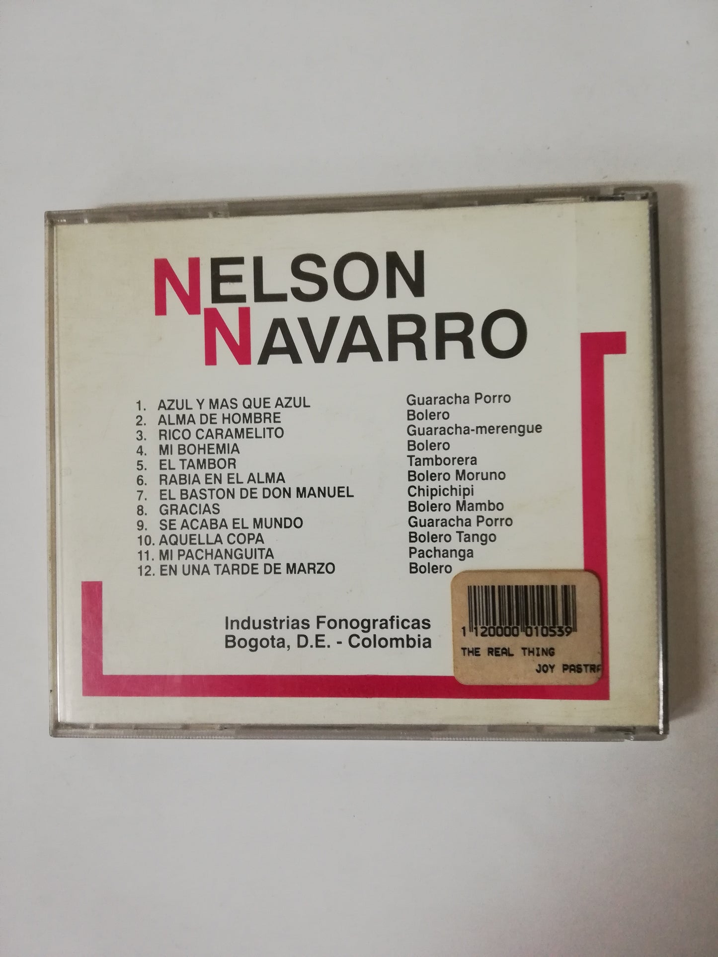 CD NELSON NAVARRO - AIRES TROPICALES EN LA VOZ DE NELSON NAVARRO
