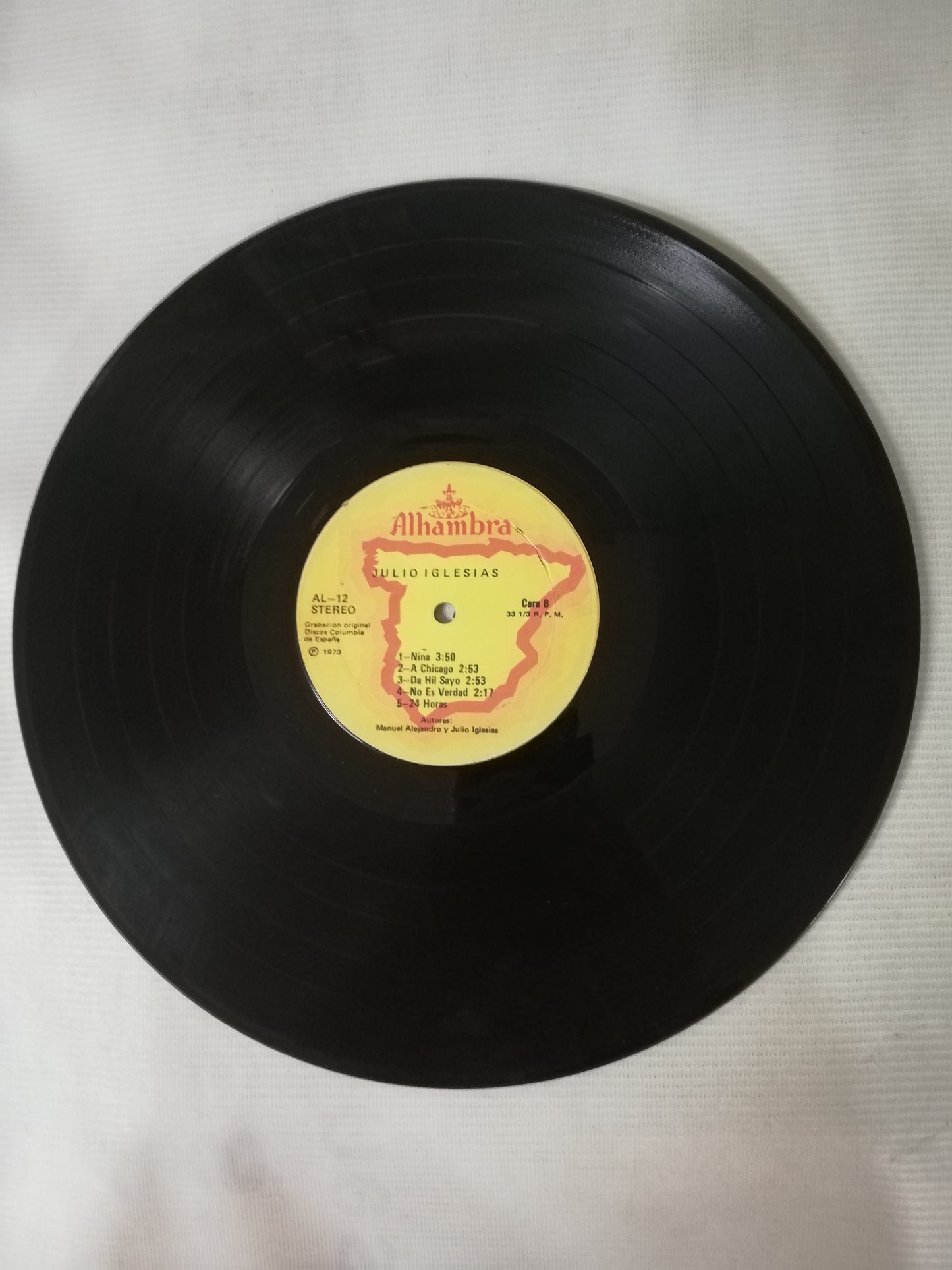 LP JULIO IGLESIAS - ASI NACEMOS