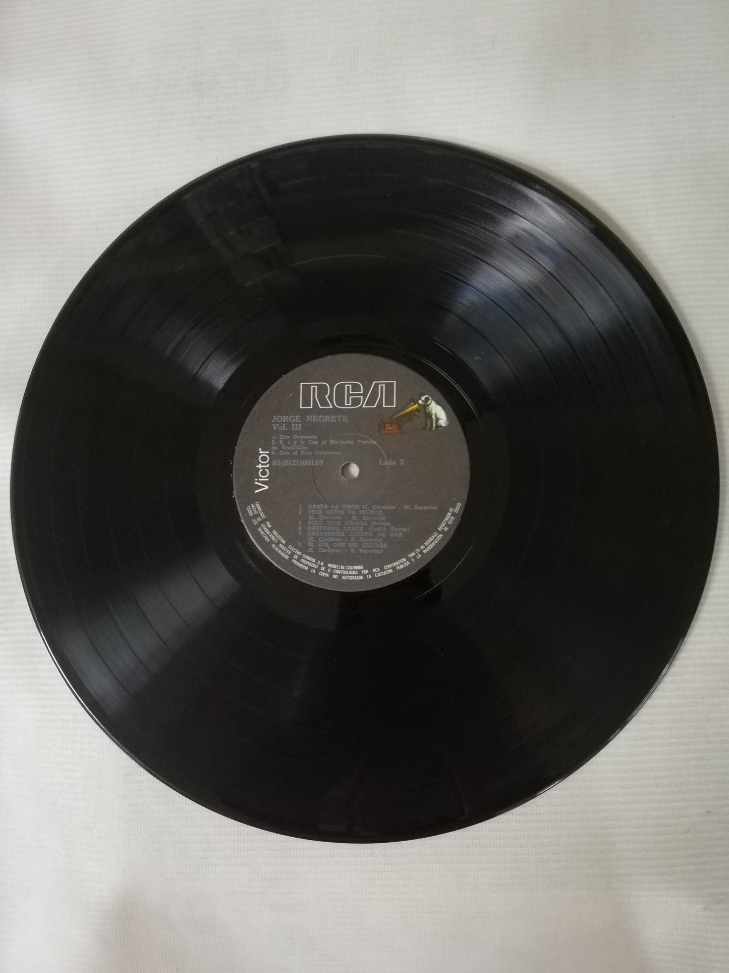 LP JORGE NEGRETE - ASI CANTABA JORGE NEGRETE