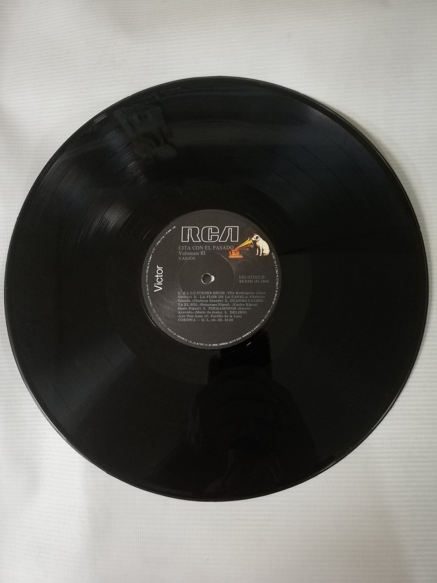 LP CITA CON EL PASADO - CITA CON EL PASADO VOL. 3