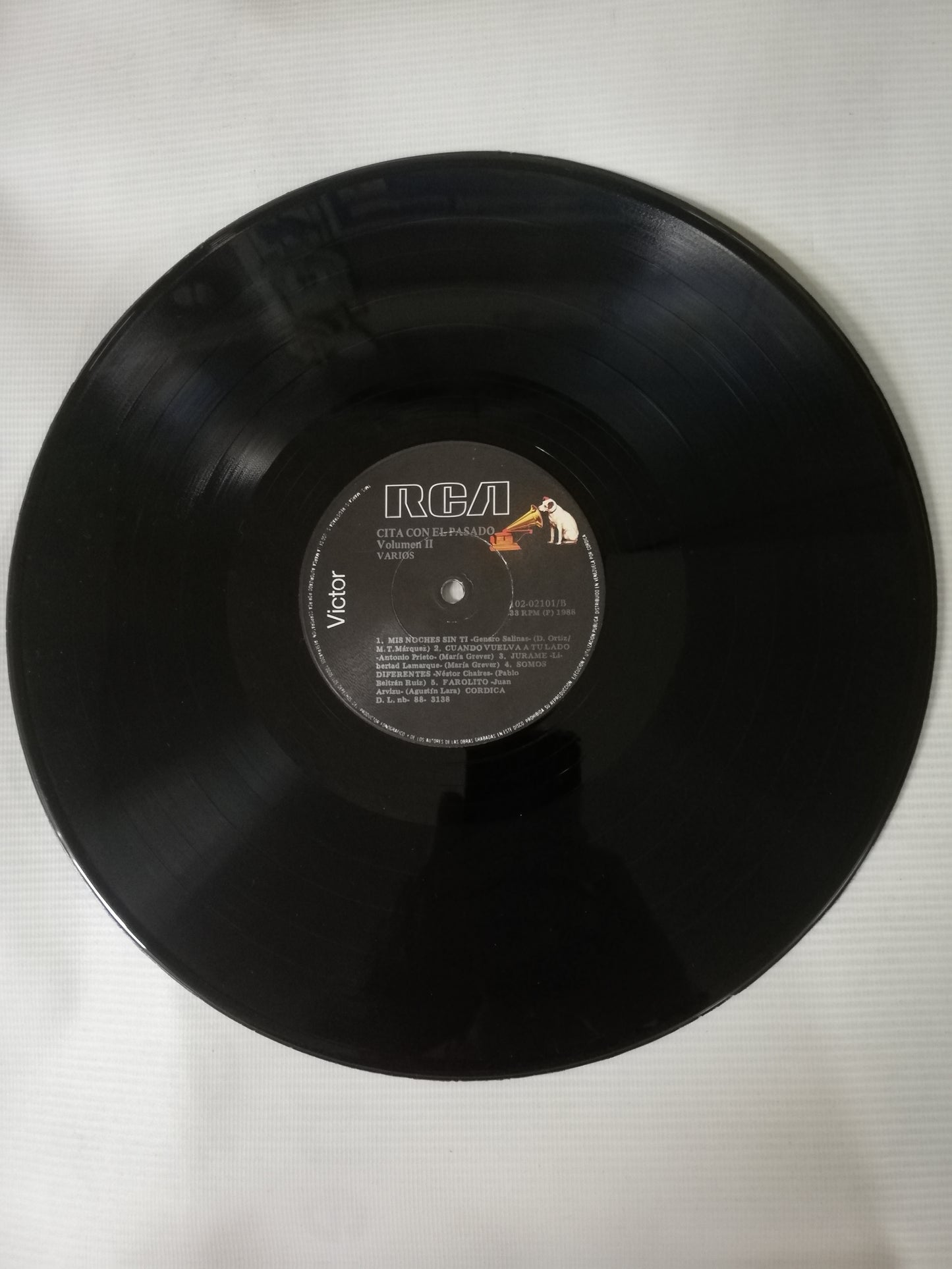 LP CITA CON EL PASADO - CITA CON EL PASADO VOL. 2