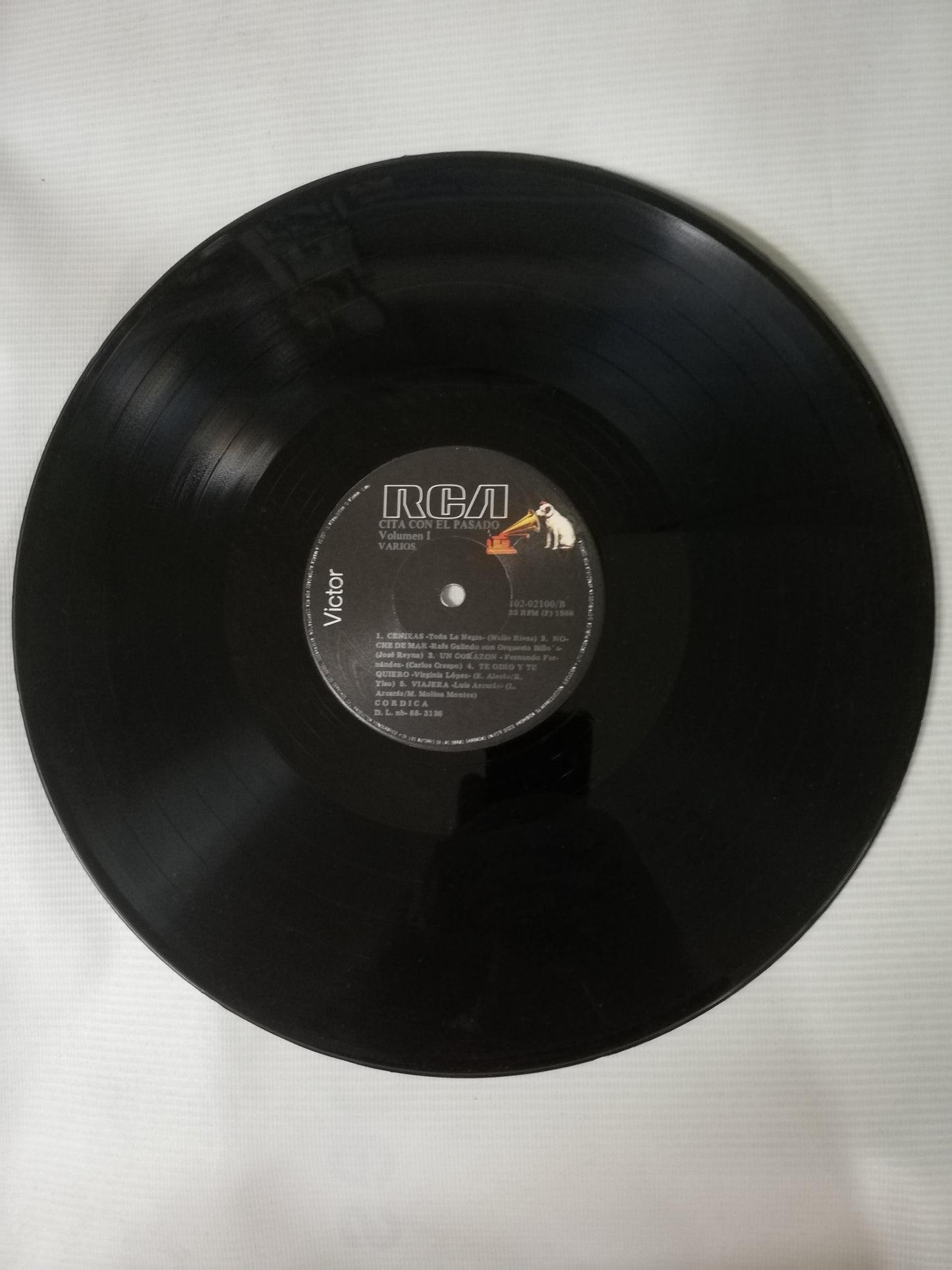 LP CITA CON EL PASADO - CITA CON EL PASADO VOL. 1