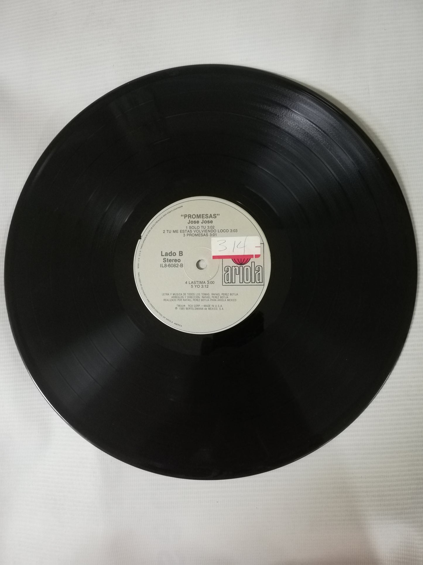 LP JOSÉ JOSÉ - PROMESAS