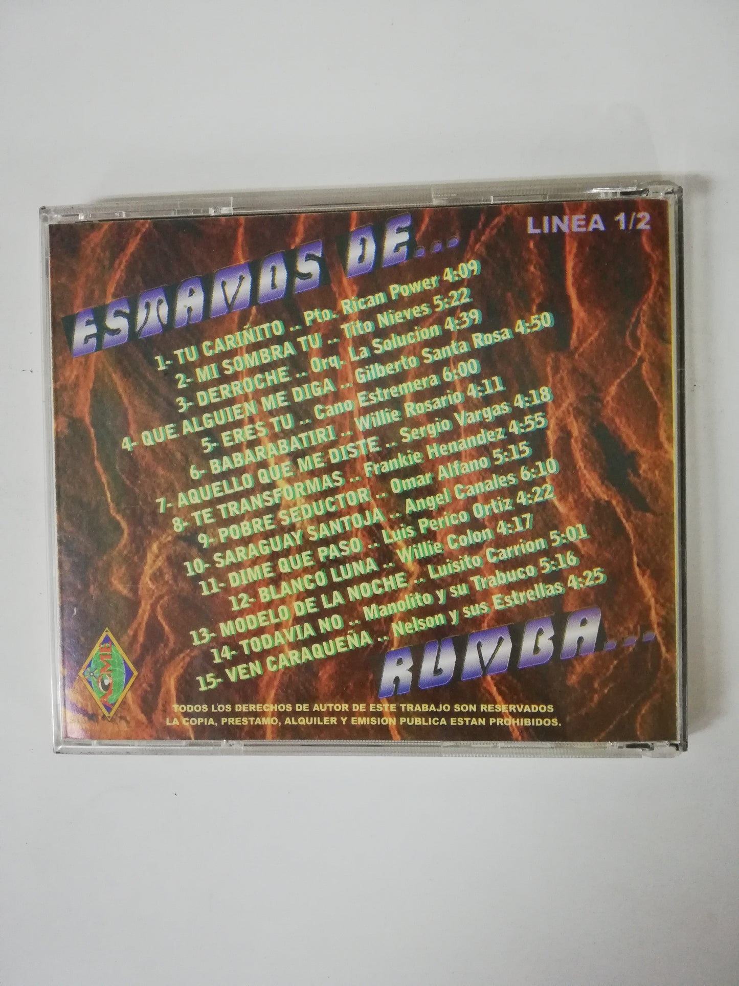 CD ESTAMOS DE RUMBA - VARIOS INTÉRPRETES
