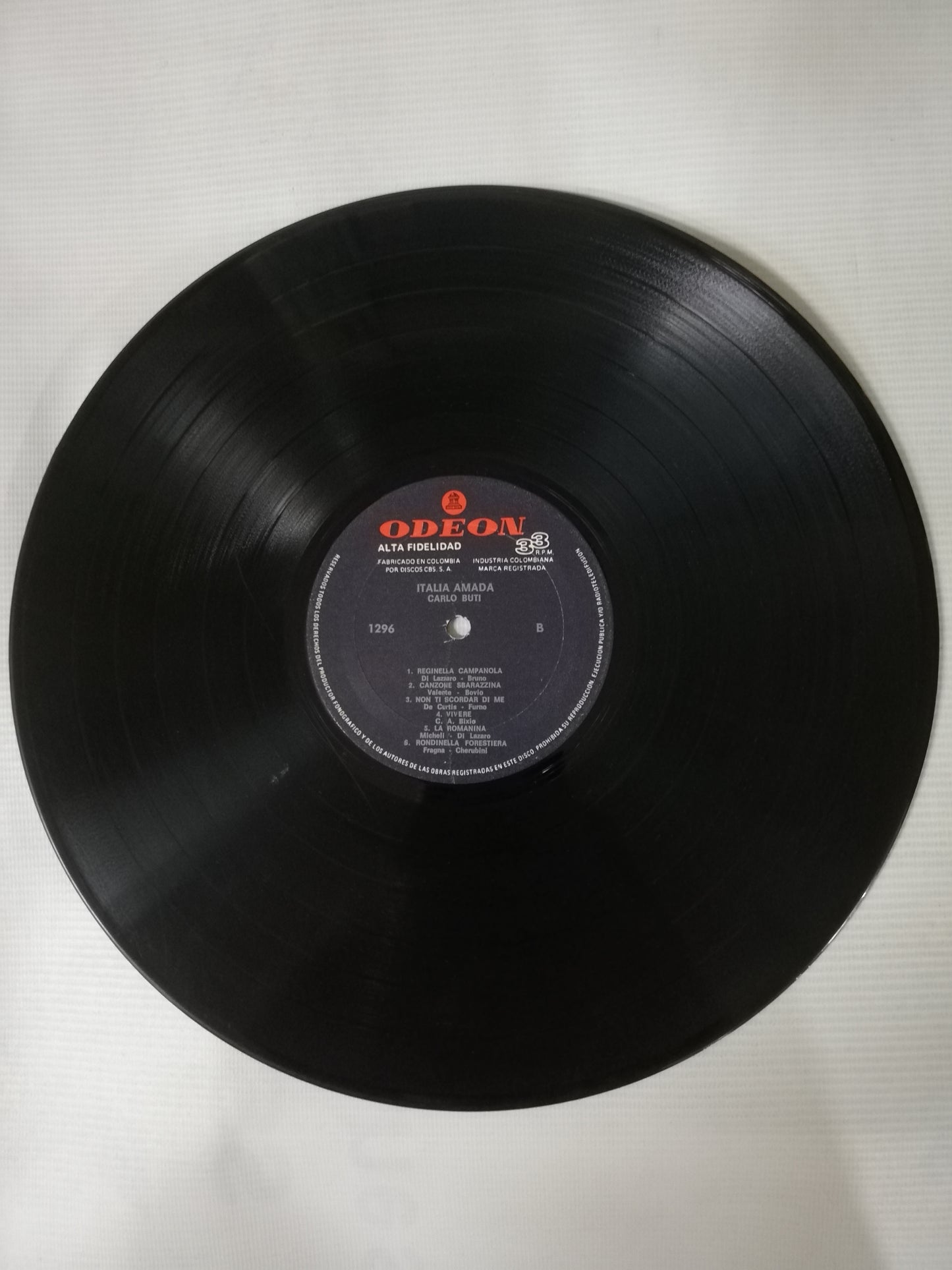 LP CARLOS BUTI - ITALIA AMADA
