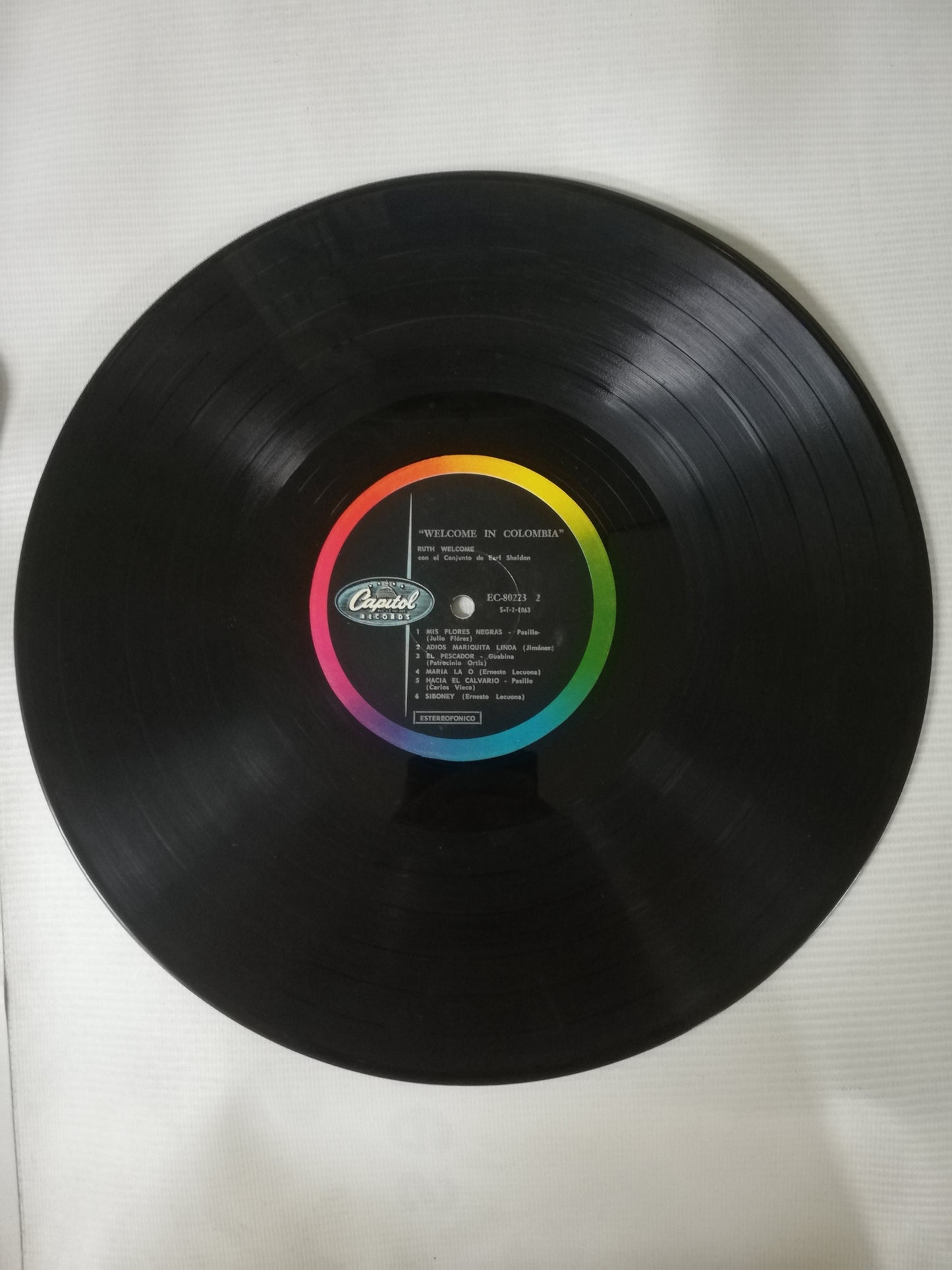 LP RUTH WELCOME CON EL CONJUNTO DE EARL SHELTON - WELCOME IN COLOMBIA