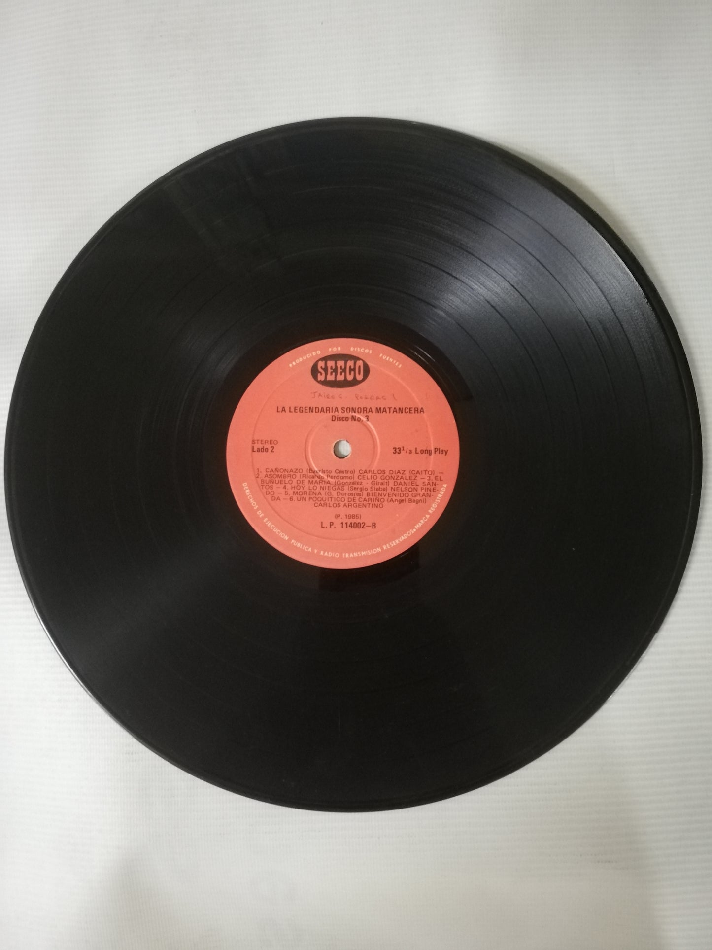 LP LA SONORA MATANCERA - LA LEGENDARIA...SONORA MATANCERA - VINYL X 3