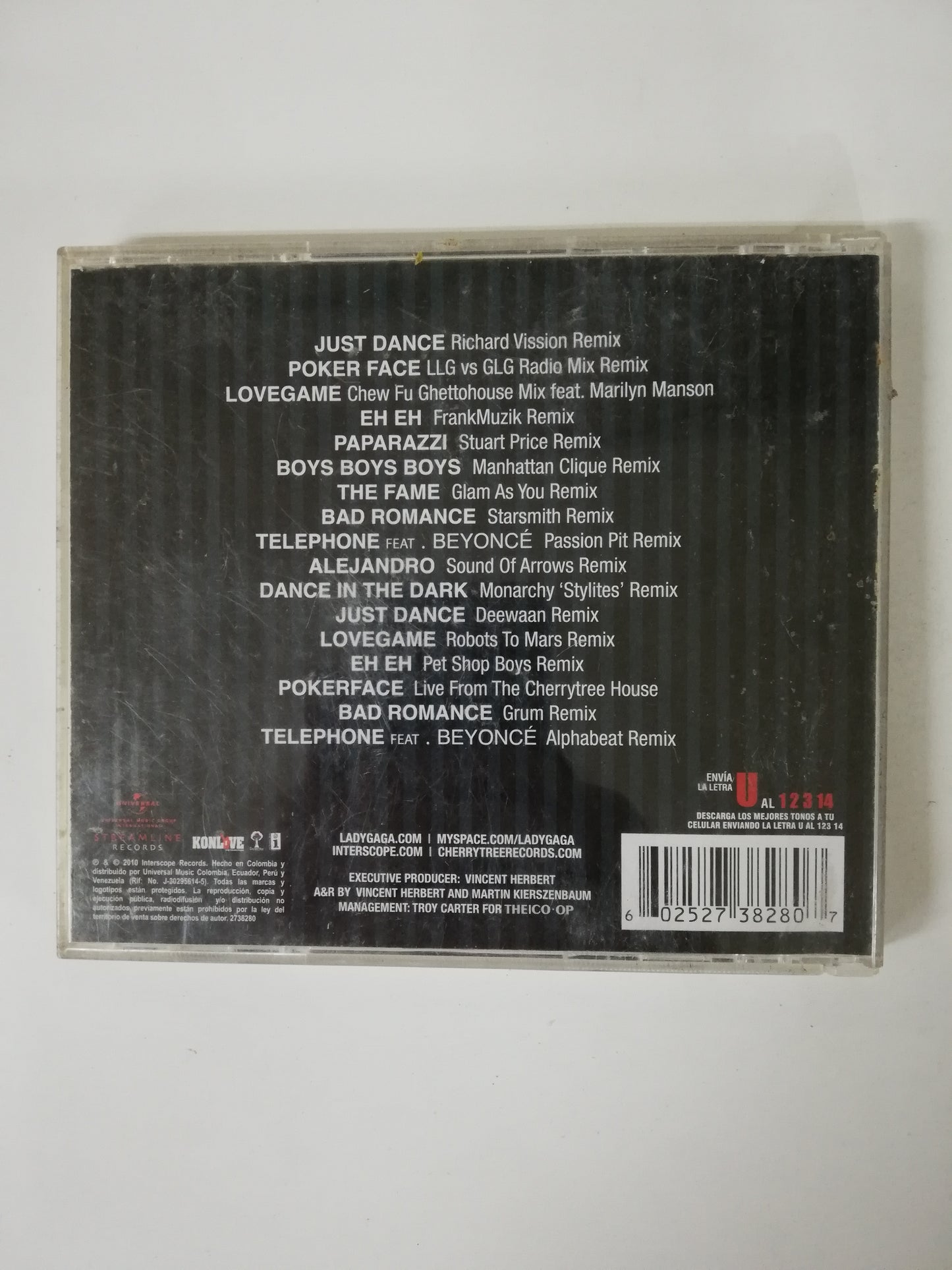 CD LADY GAGA - THE REMIX