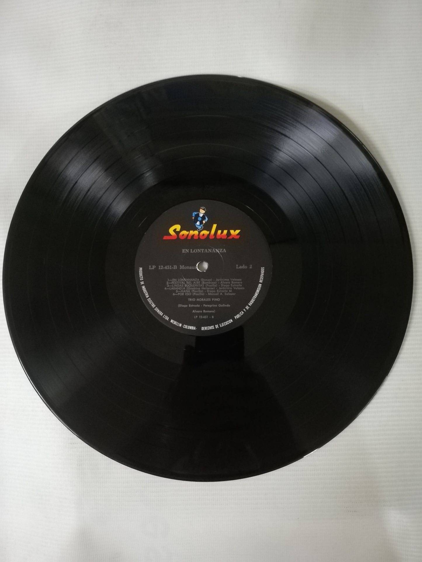 LP TRIO MORALES PINO - EN LONTANANZA Y MAS CREACIONES DEL TRIO MORALES PINO