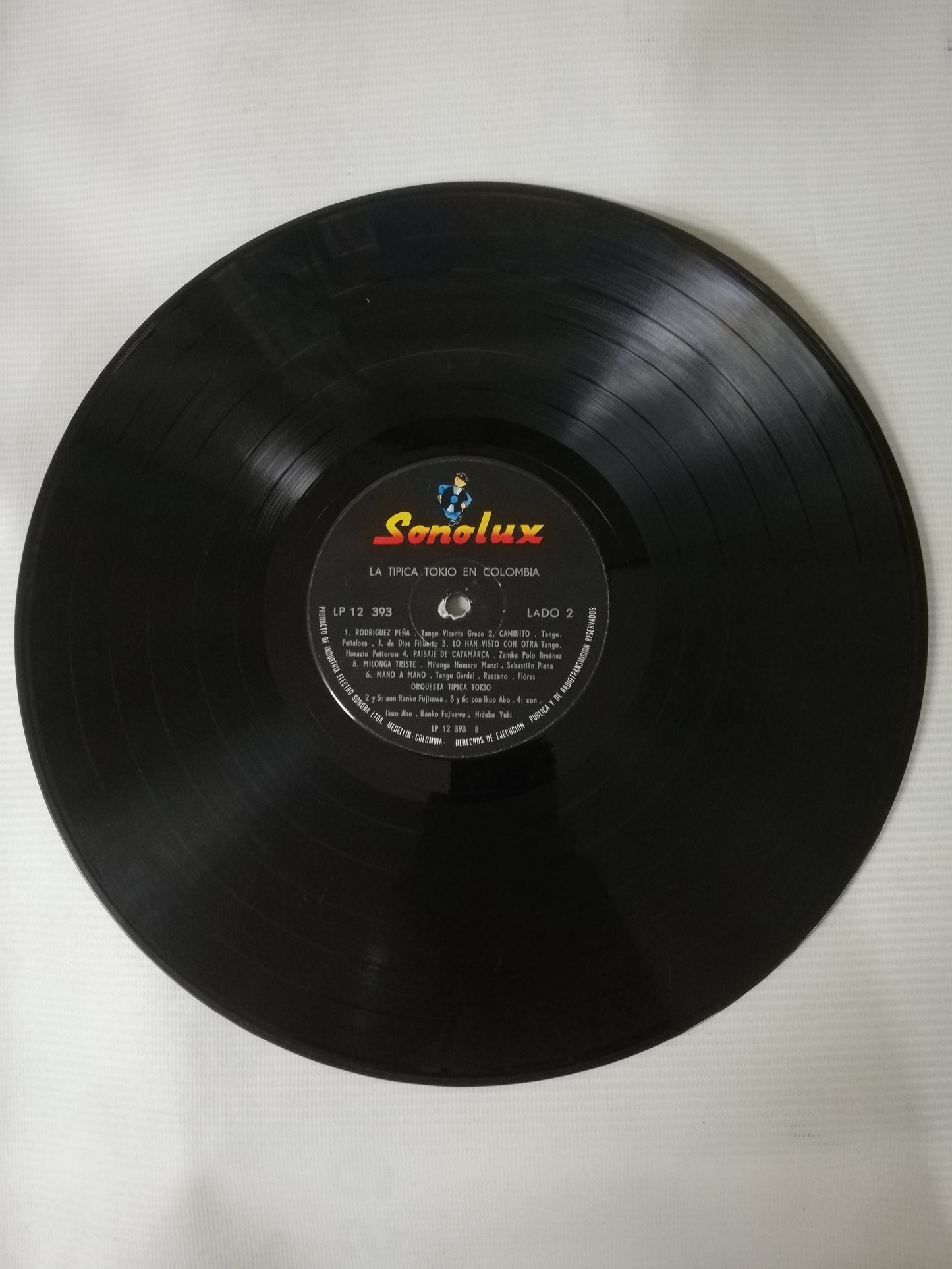 LP LA TIPICA TOKIO EN COLOMBIA - CANTAN: IKUO ABO Y RANKO FUJISAWA