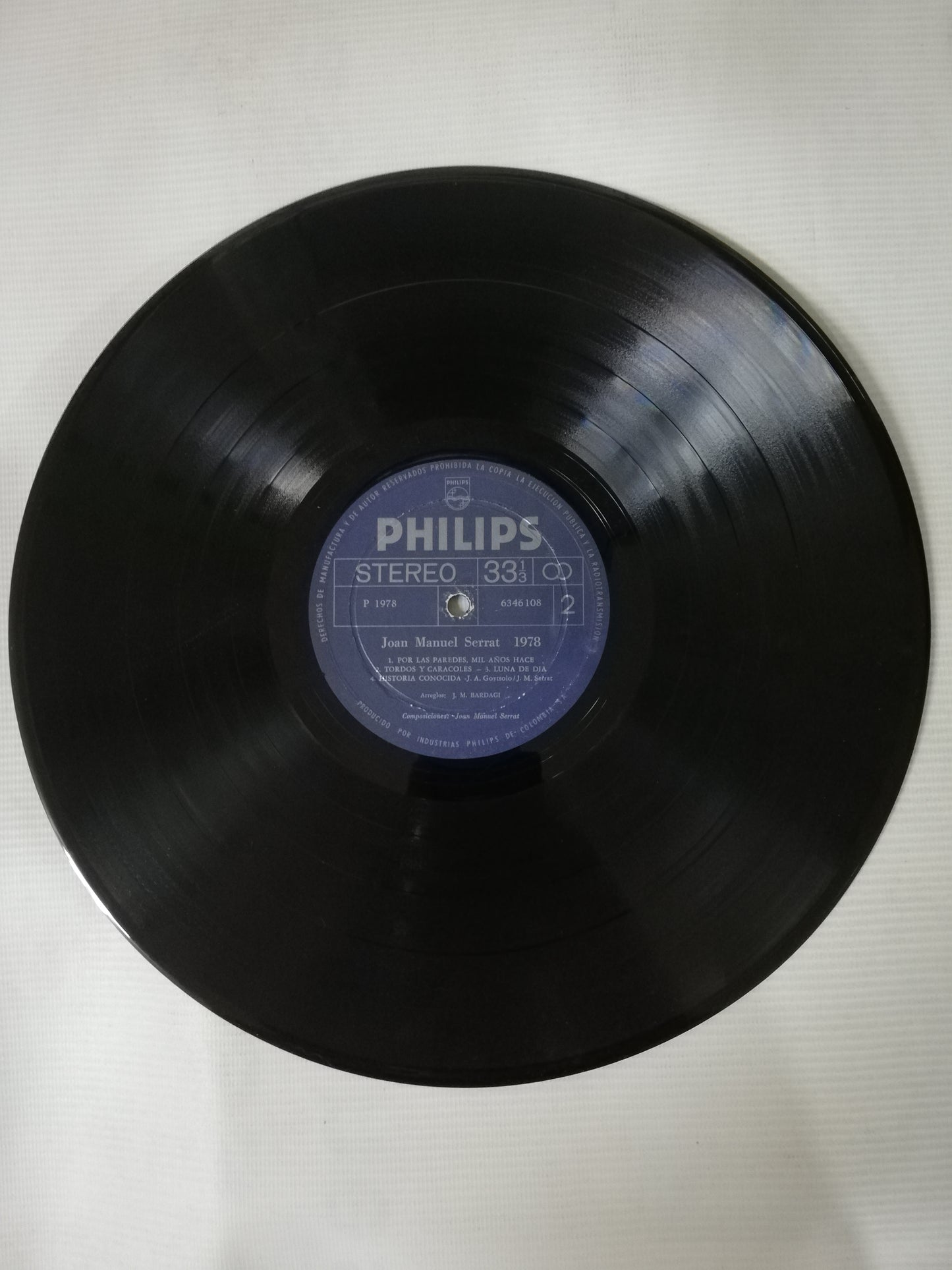 LP JOAN MANUEL SERRAT - 1978