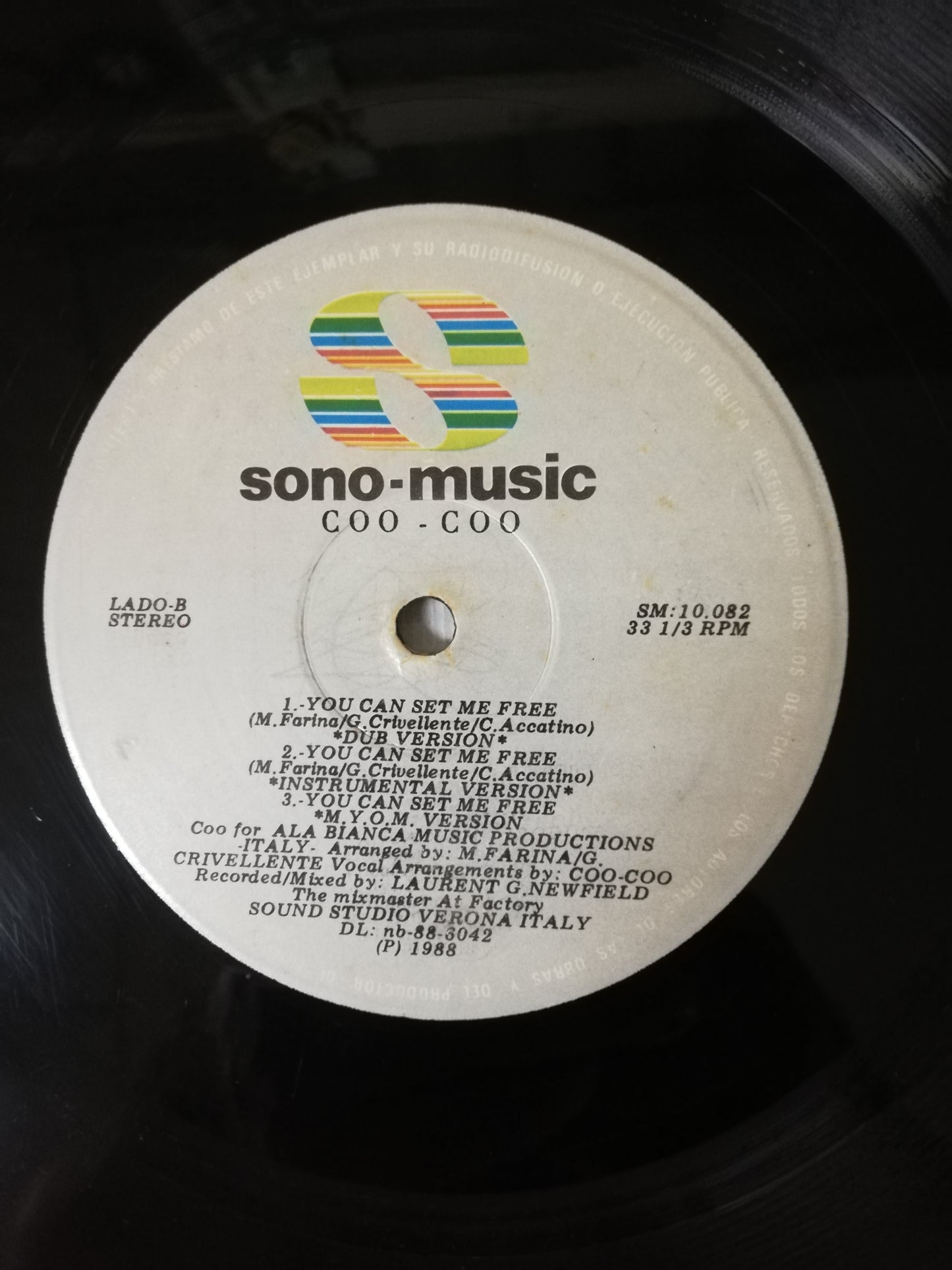 LP COO - COO - YOU CAN SET ME FREE