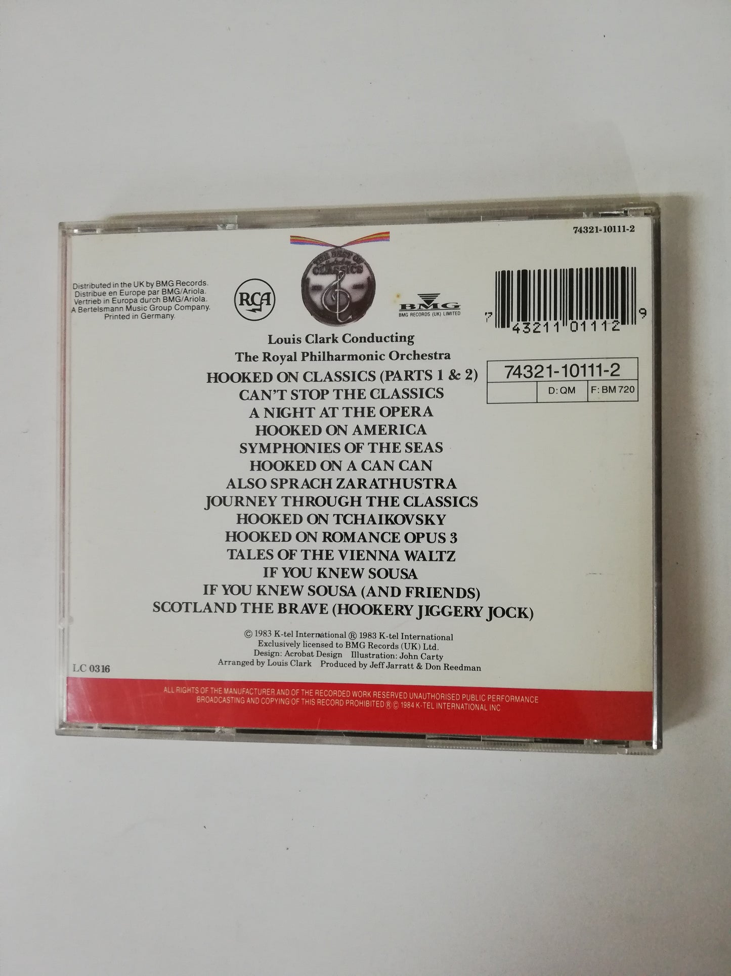 CD HOOKED ON CLASSICS - THE BEST OF HOOKED ON CLASSICS