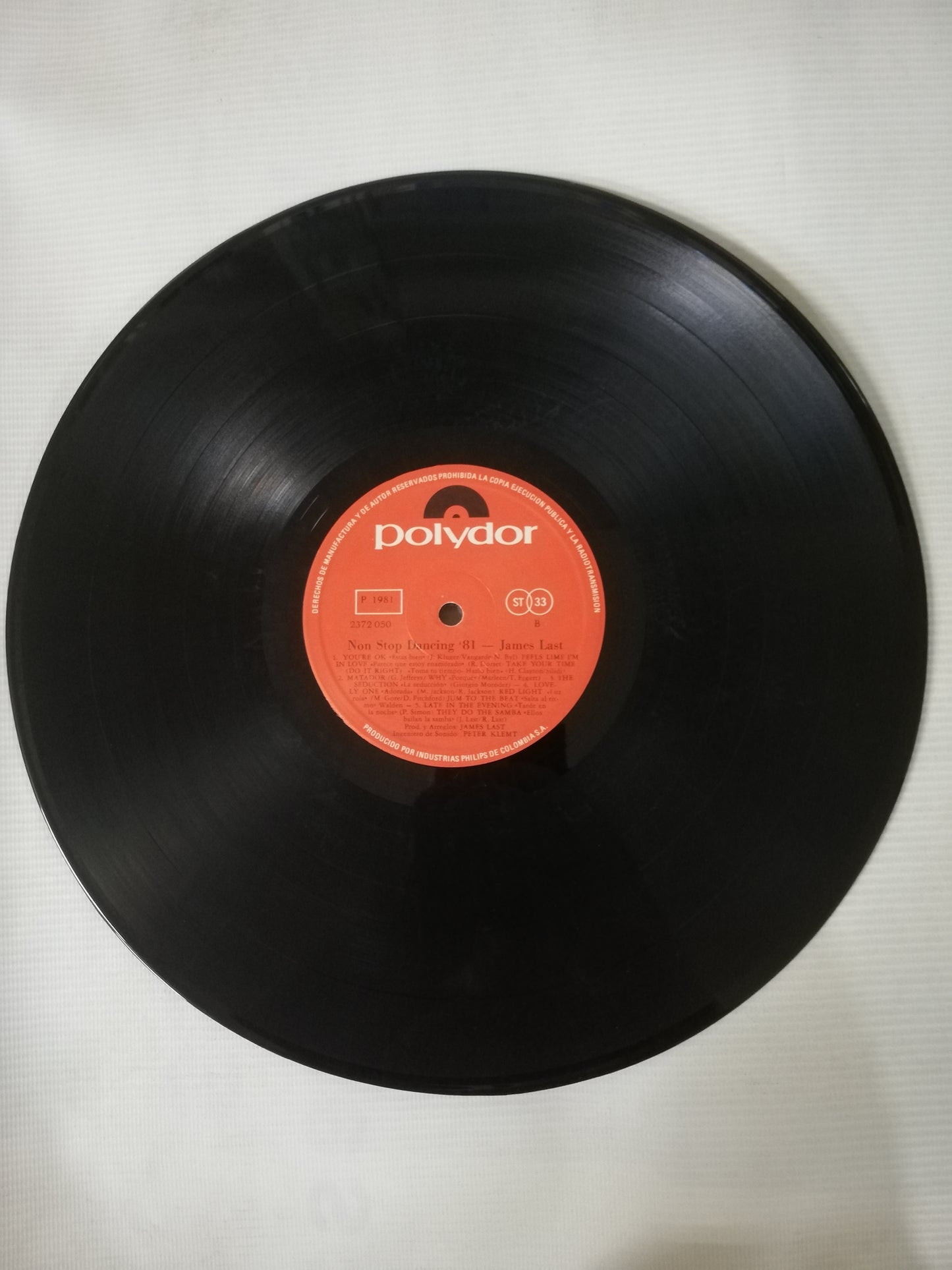 LP JAMES LAST - NON STOP DANCING 81