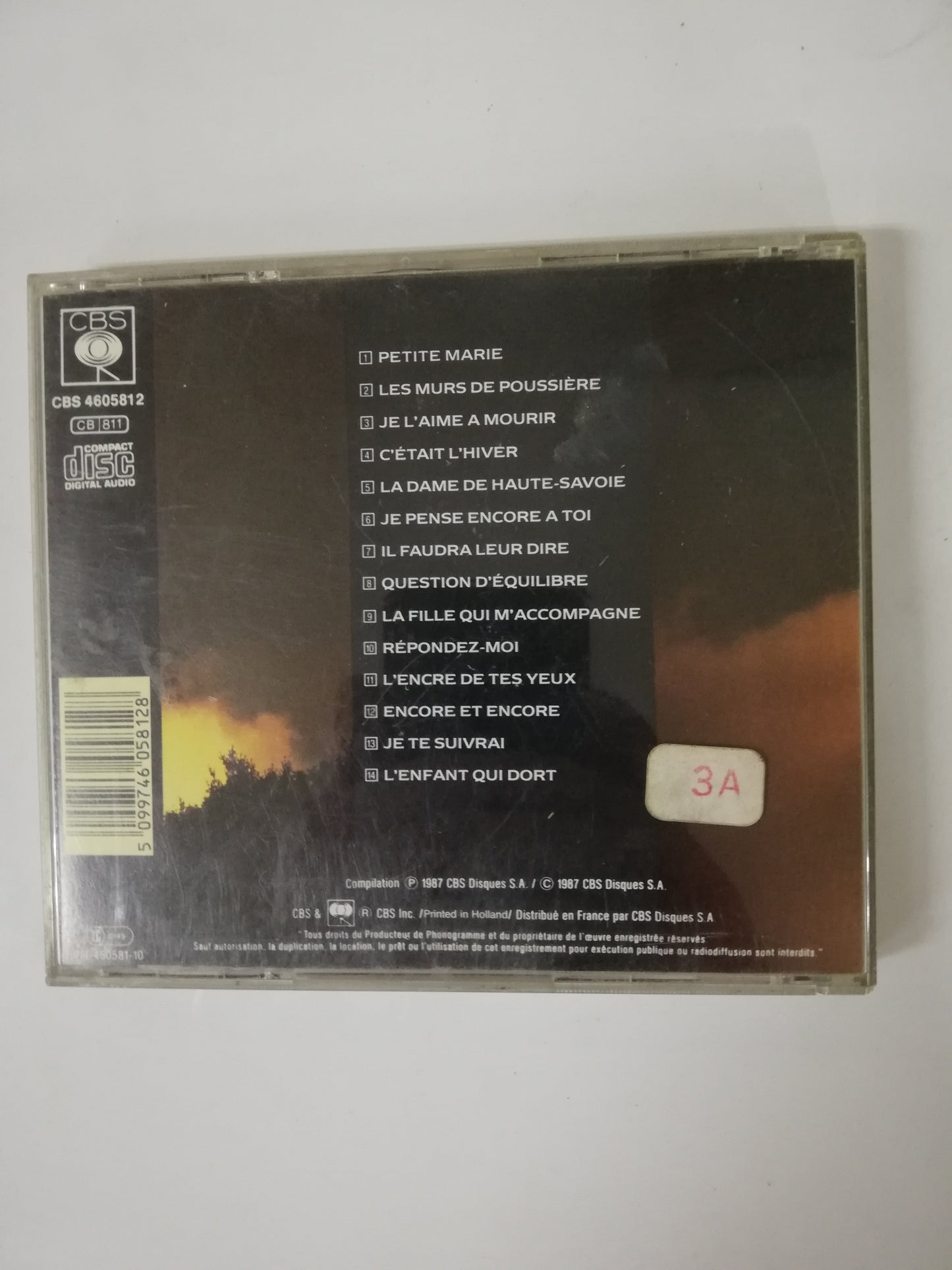 CD FRANCIS CABREL - 77-87